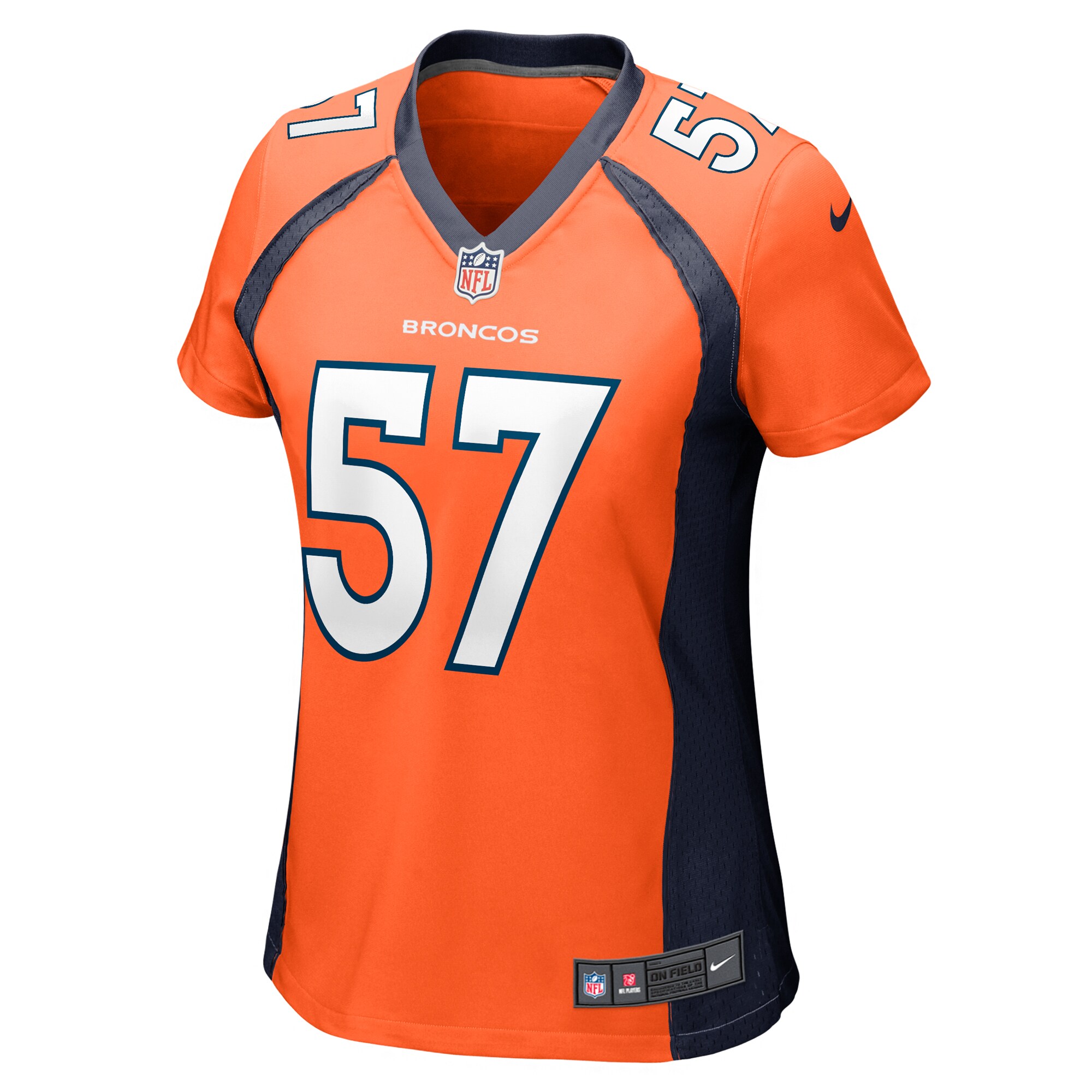Alternative view of Ben Niemann Denver Broncos Game Jersey - Women's