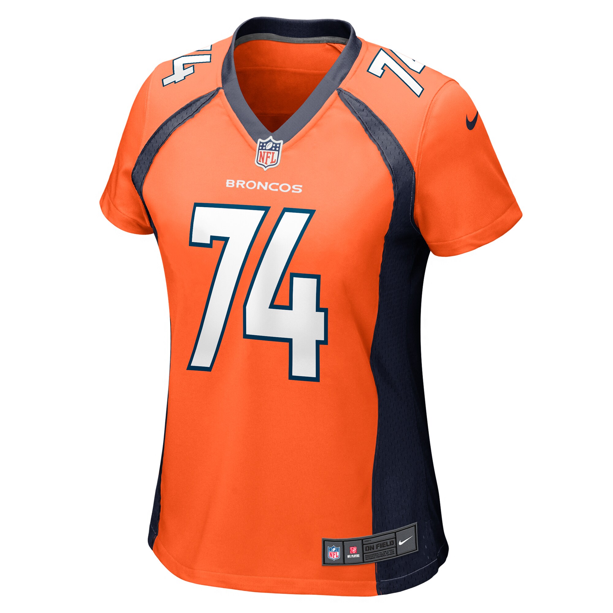 Alternative view of Ben Powers Denver Broncos Game Jersey - Women's
