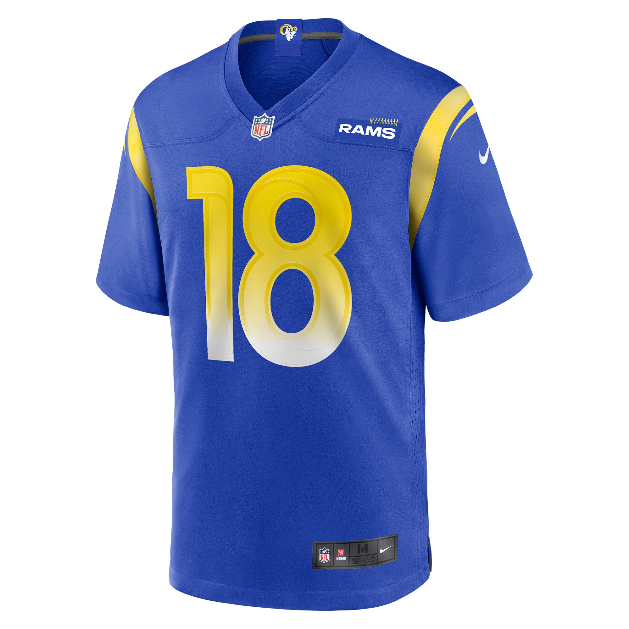 Alternative view of Ben Skowronek Los Angeles Rams Game Jersey - Men's