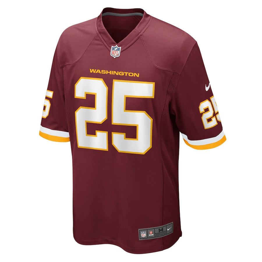 Alternative view of Benjamin St-Juste #25 Game Jersey - Men's | Burgundy
