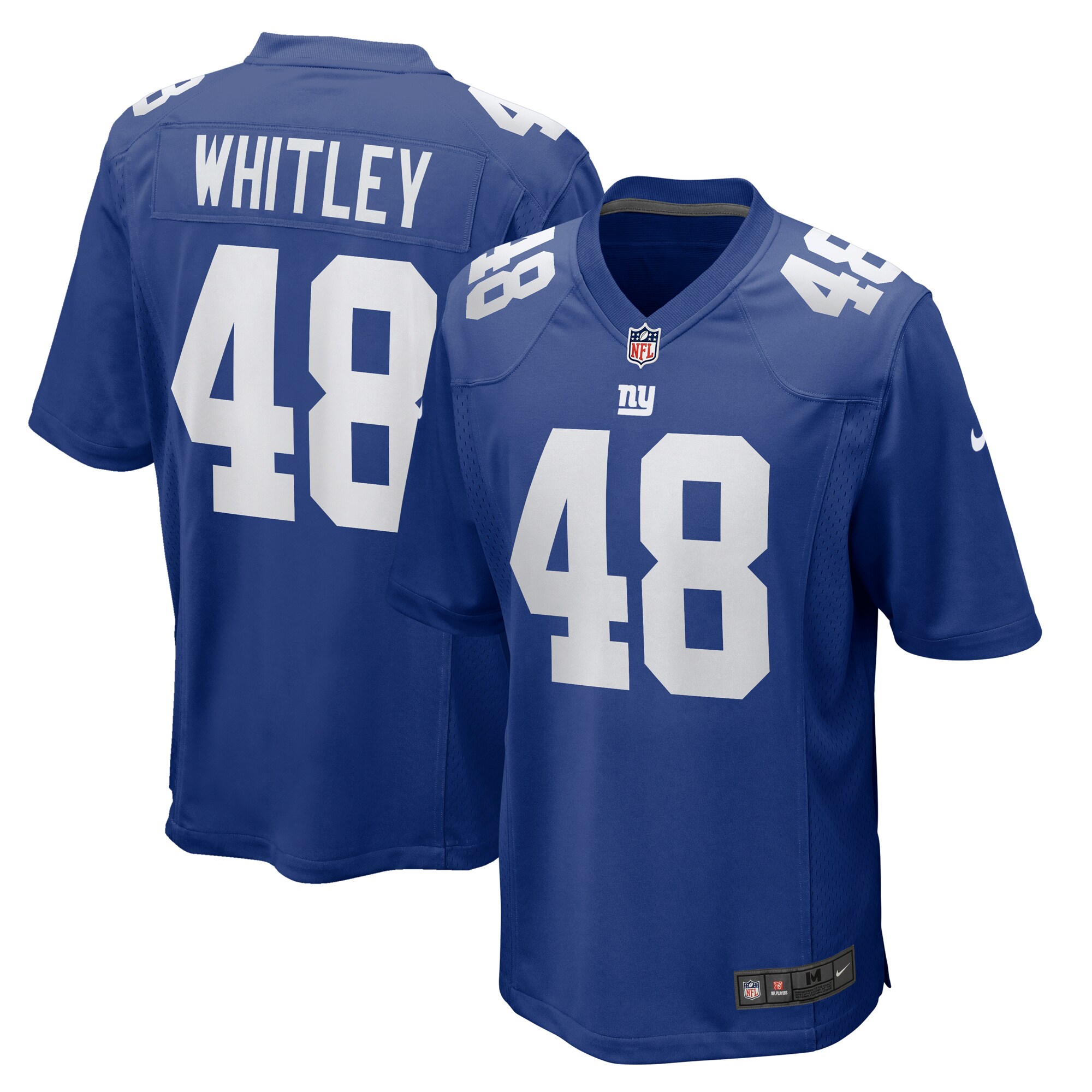 Benton Whitley New York Giants Game Jersey - Men's