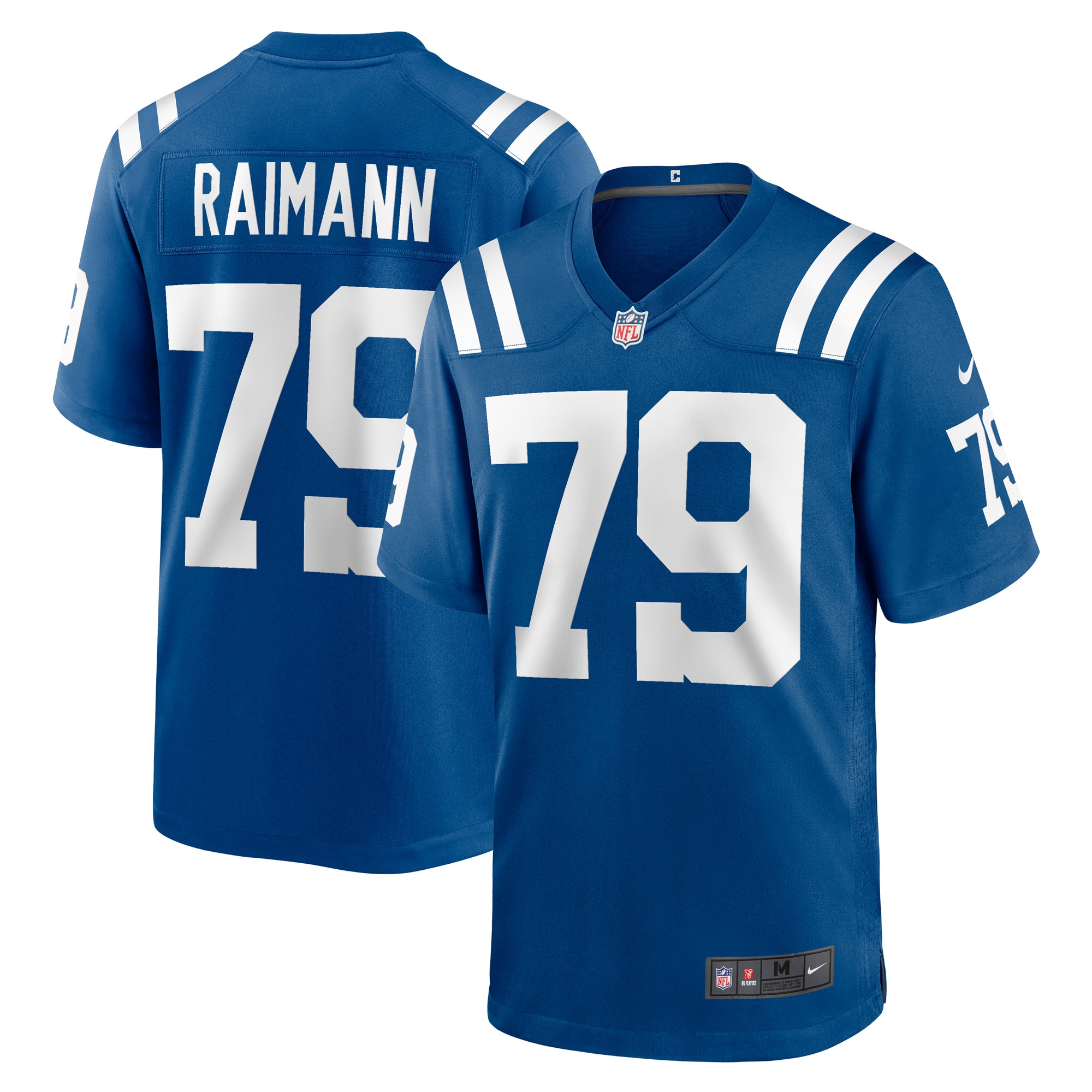 Bernhard Raimann Indianapolis Colts Game Jersey - Men's