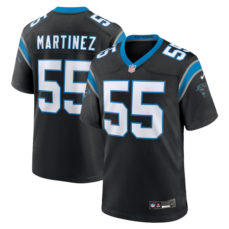 Blake Martinez #55 Carolina Panthers Game Jersey - Men's | Black