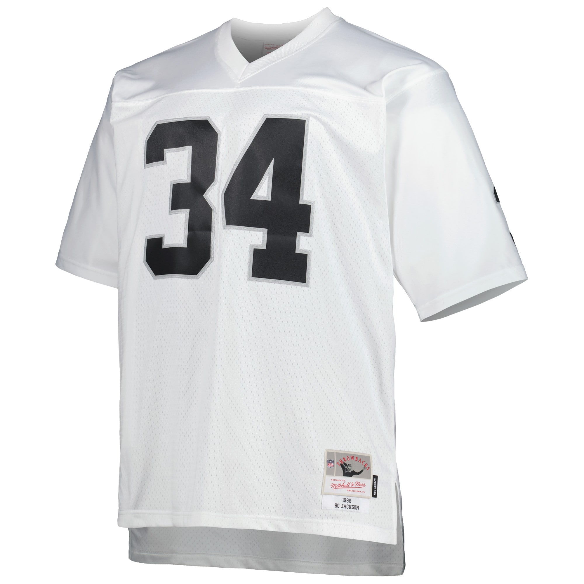 Alternative view of Bo Jackson Mitchell & Ness Las Vegas Raiders Retired Player Game Jersey - Men's