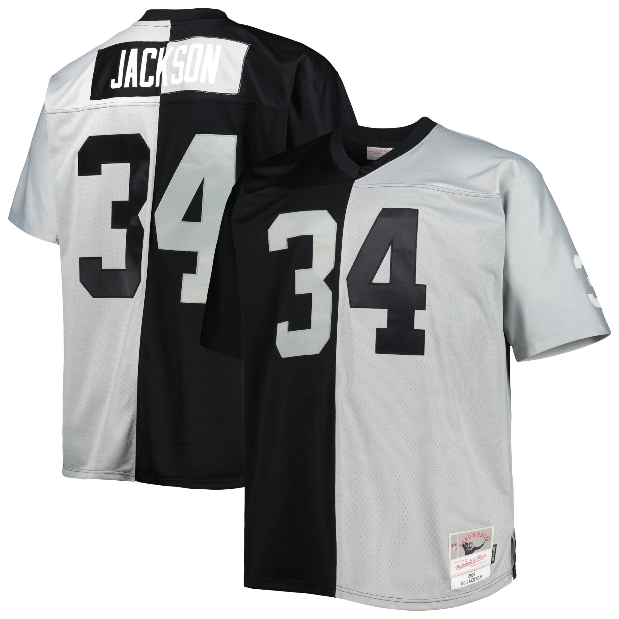 Bo Jackson Mitchell & Ness Las Vegas Raiders Retired Player Game Jersey - Men's