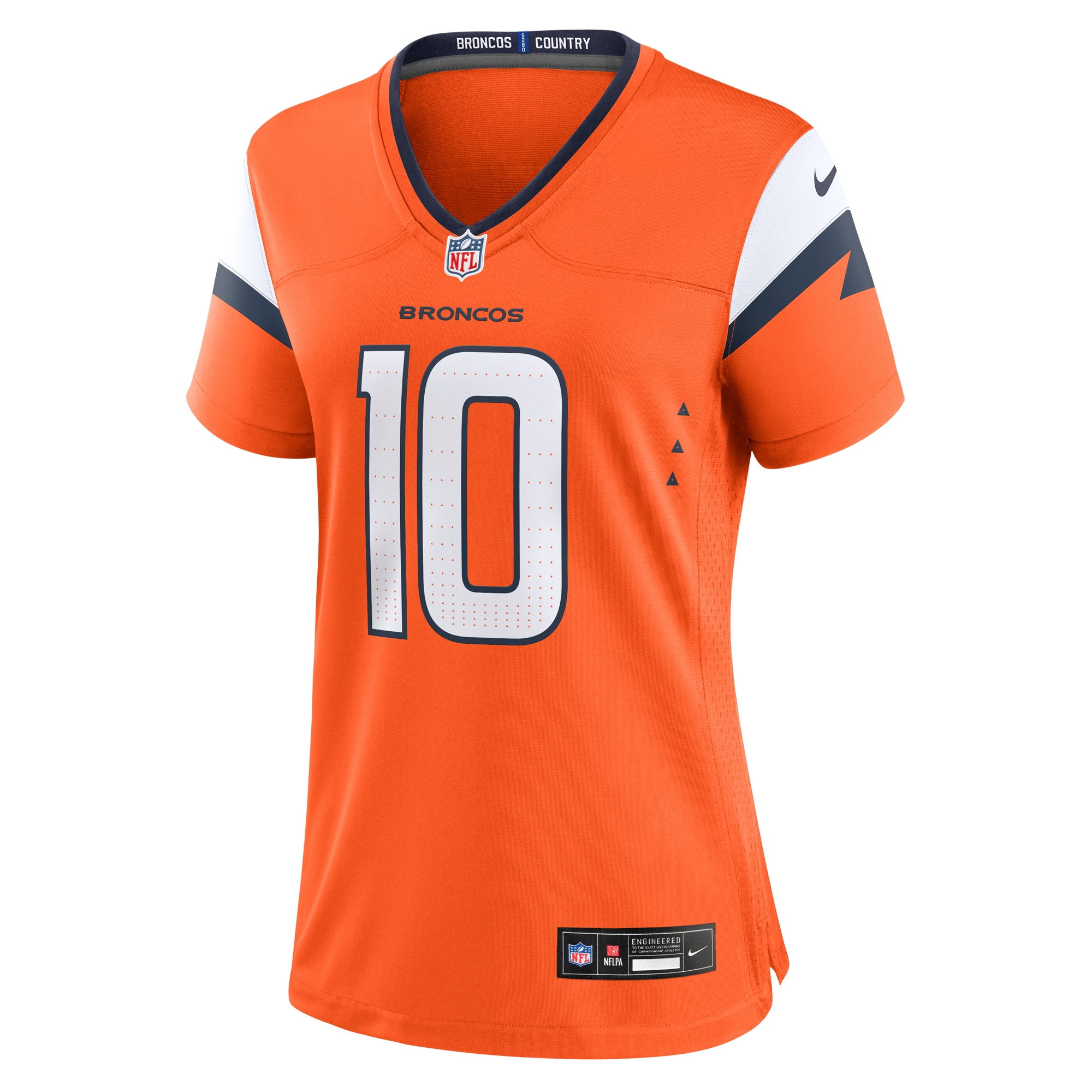 Alternative view of Bo Nix Denver Broncos Game Jersey - Women's