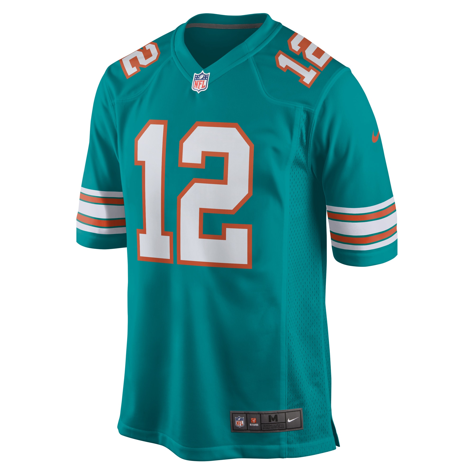Alternative view of Bob Griese Miami Dolphins Retired Player Game Jersey - Men's