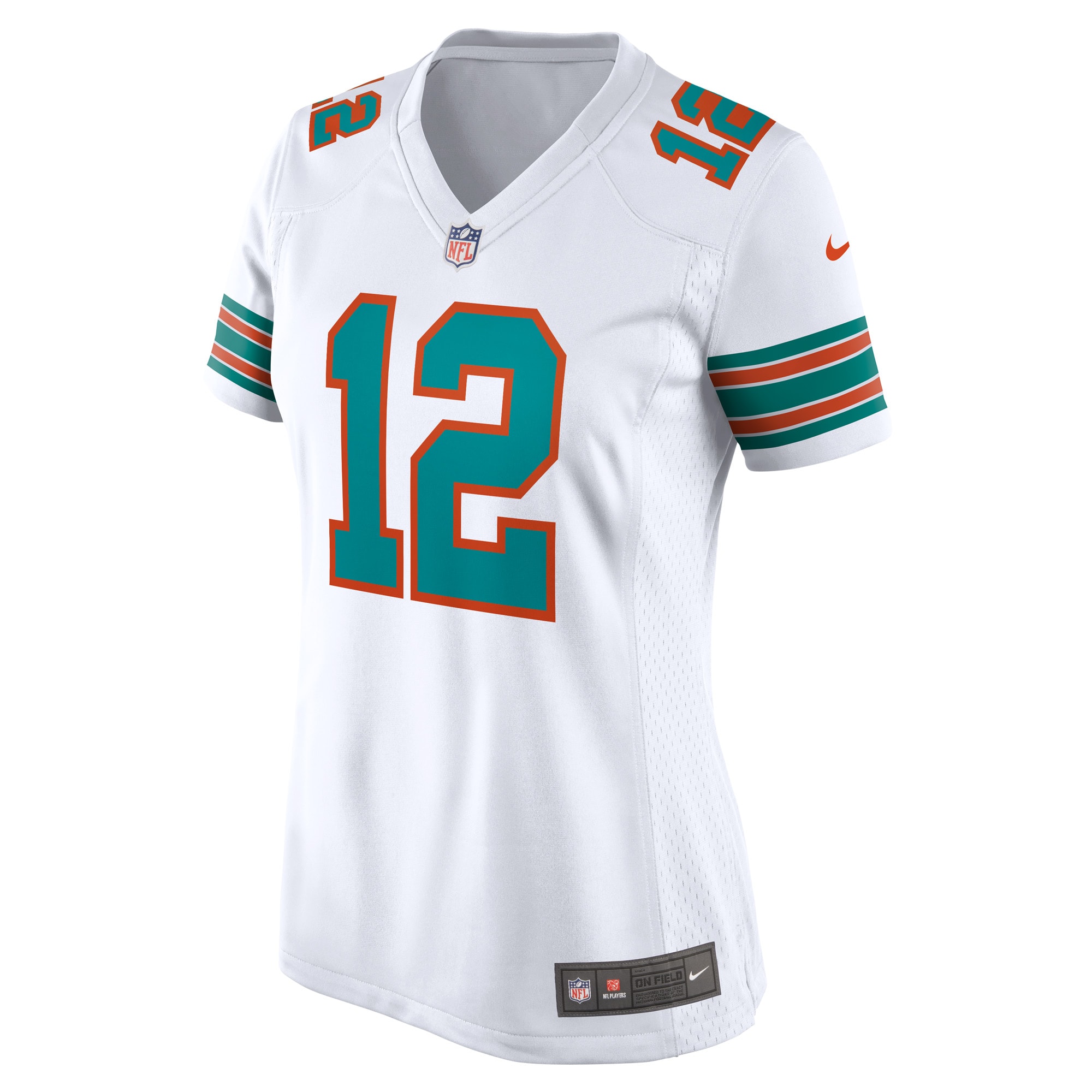 Alternative view of Bob Griese Miami Dolphins Retired Player Game Jersey - Women's
