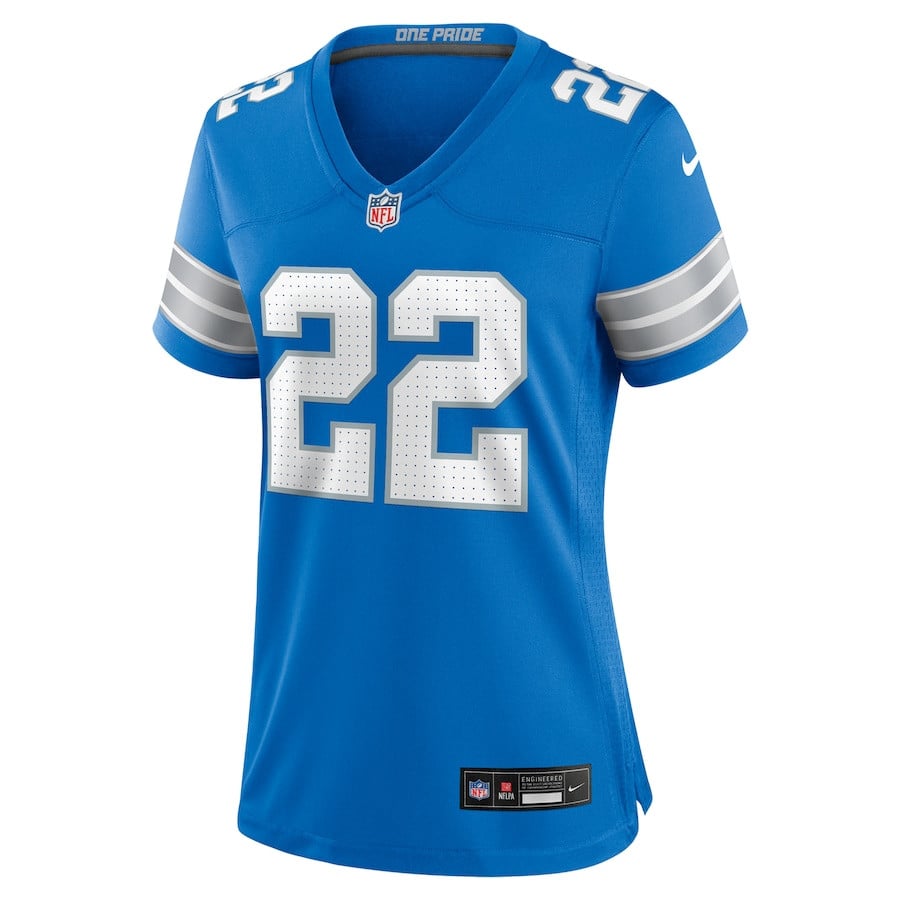 Alternative view of Bobby Layne #22 Detroit Lions Retired Player Game Jersey - Women's | Blue