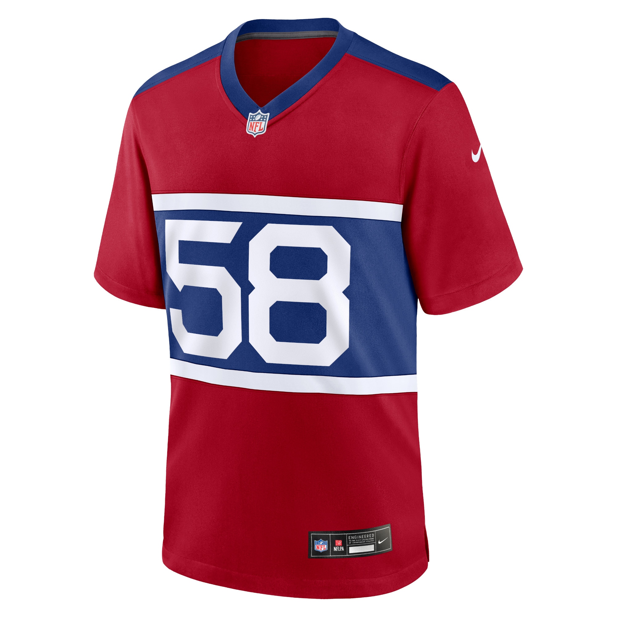 Alternative view of Bobby Okereke Century New York Giants Alternate Game Jersey - Men's