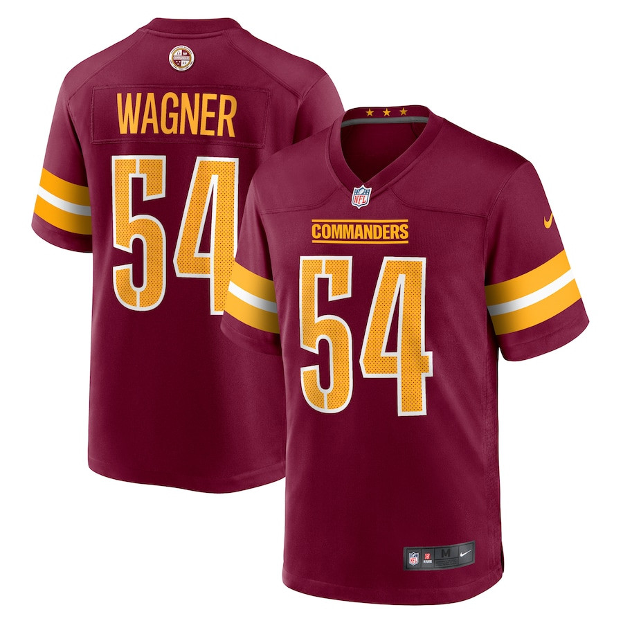 Bobby Wagner #54 Washington Commanders Game Jersey - Men's | Burgundy