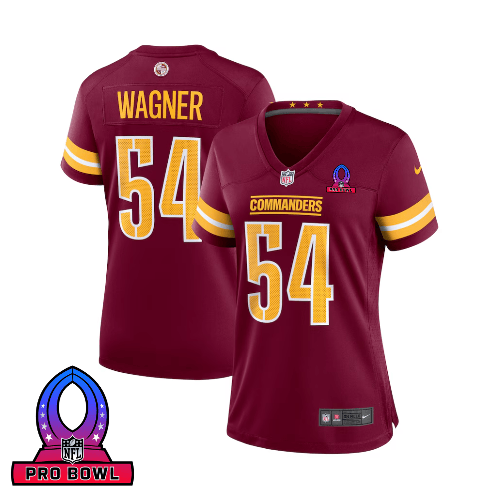 Bobby Wagner #54 Washington Commanders Game Jersey - Women's | Burgundy