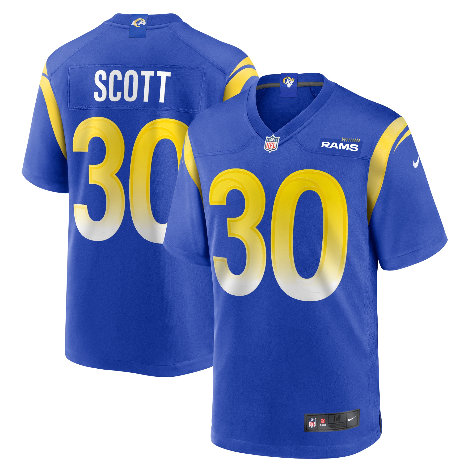 Boston Scott Los Angeles Rams Game Jersey - Men's
