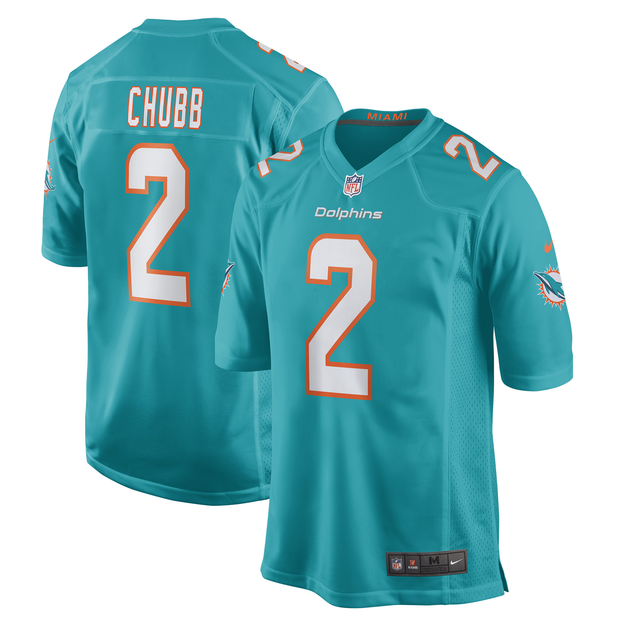 Bradley Chubb Miami Dolphins Game Jersey - Men's
