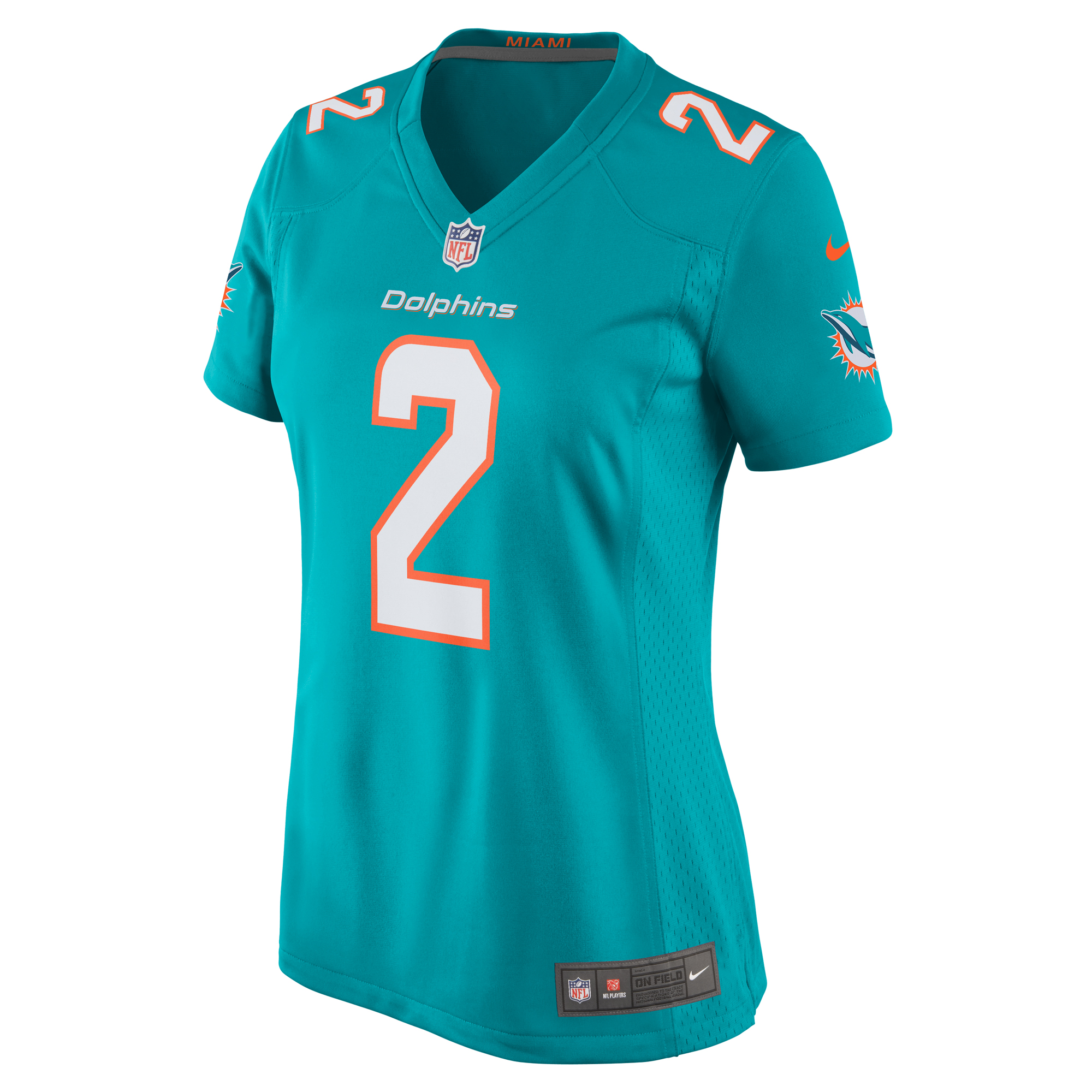 Alternative view of Bradley Chubb Miami Dolphins Game Jersey - Women's