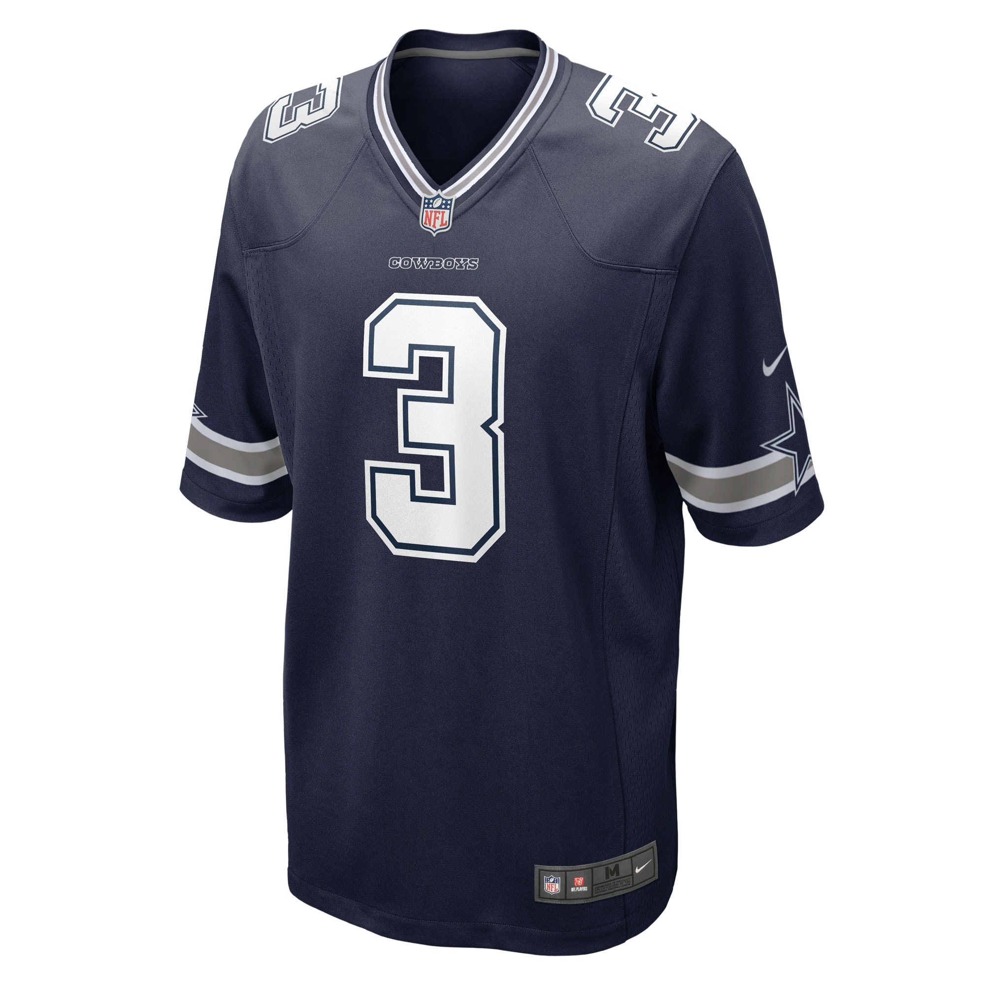 Alternative view of Brandin Cooks Dallas Cowboys Game Jersey - Men's
