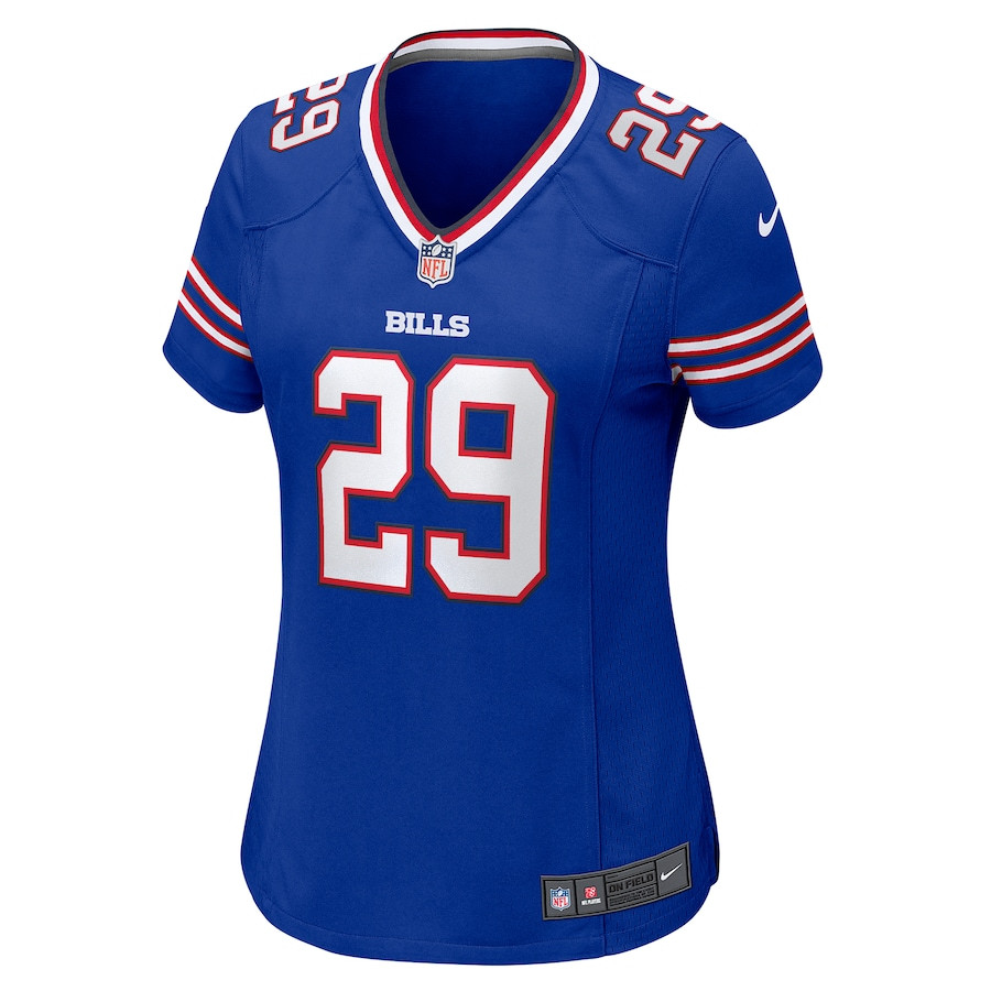 Alternative view of Brandon Codrington #29 Buffalo Bills Game Jersey - Women's | Royal