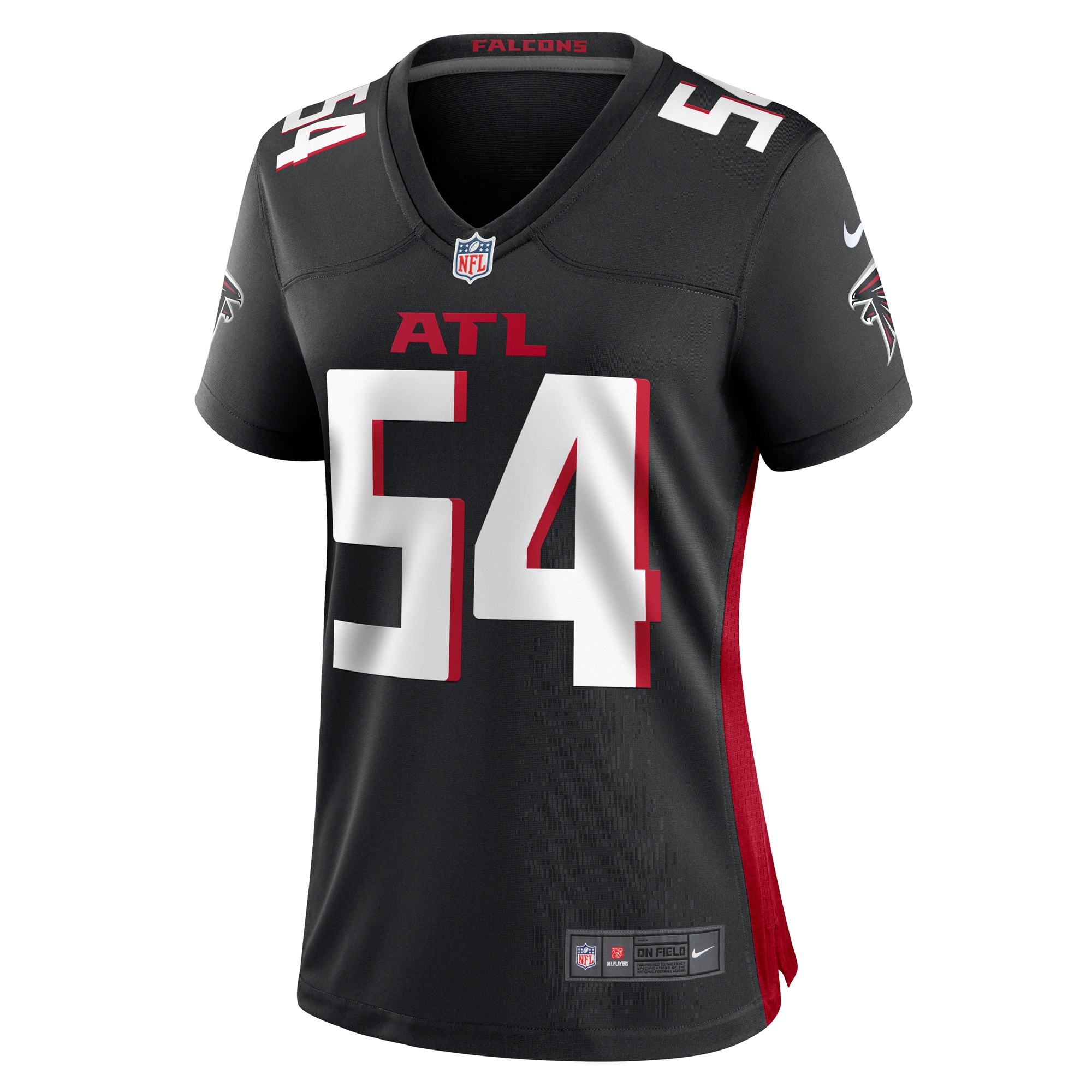 Alternative view of Brandon Dorlus Atlanta Falcons Game Jersey - Women's