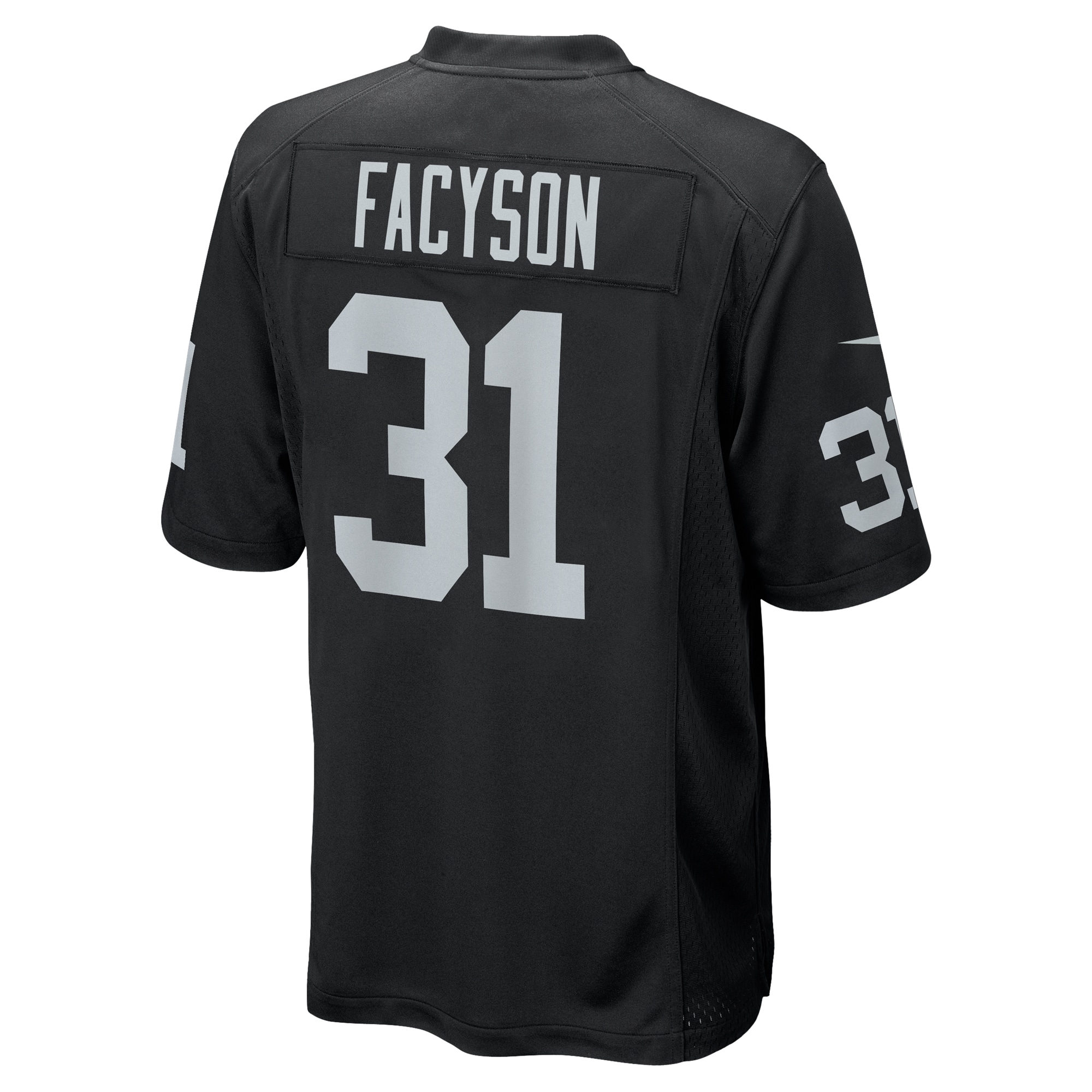 Brandon Facyson Las Vegas Raiders Game Jersey - Men's - Image 3