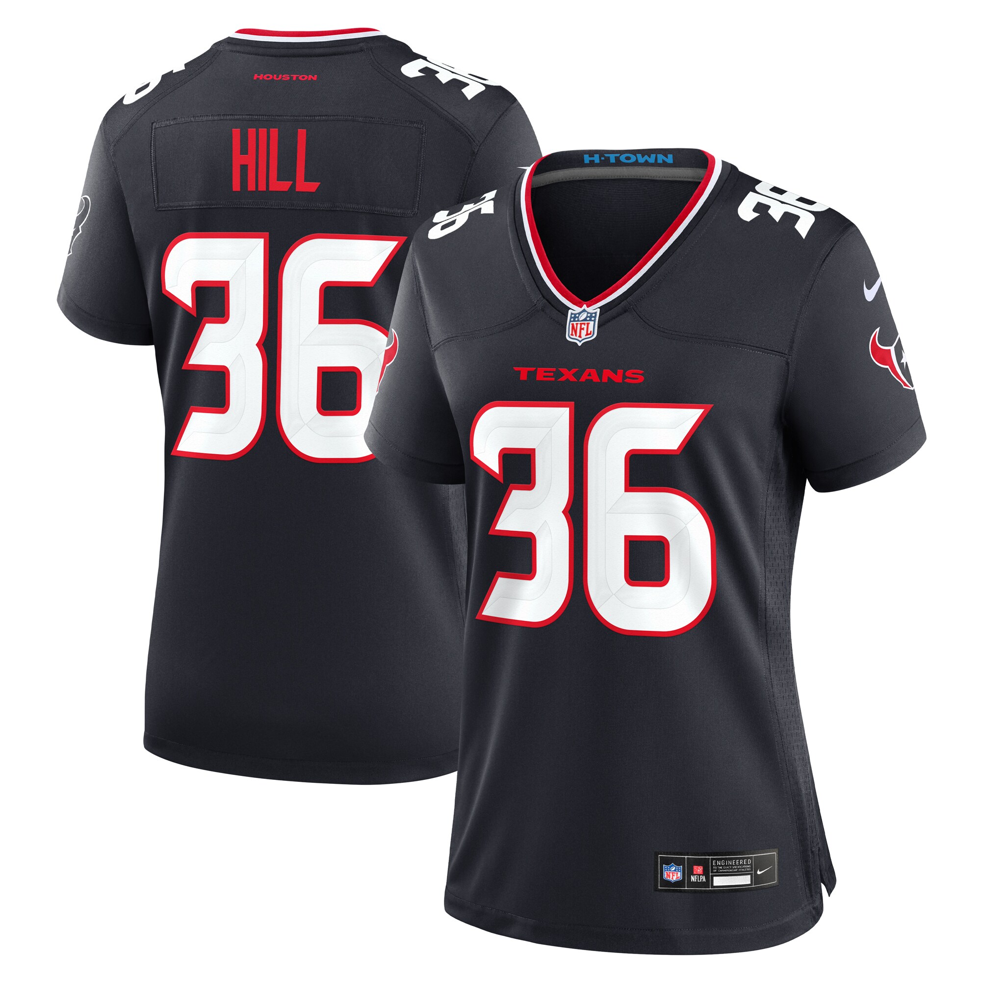 Brandon Hill Houston Texans Game Jersey - Women's