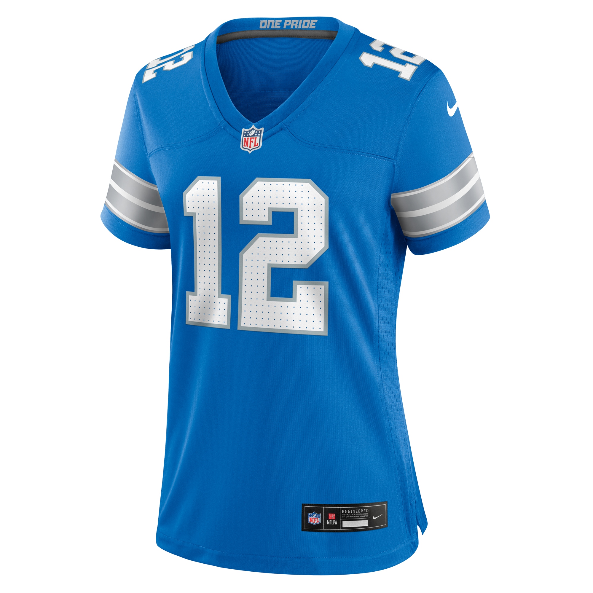Alternative view of Brandon Joseph Detroit Lions Game Jersey - Women's
