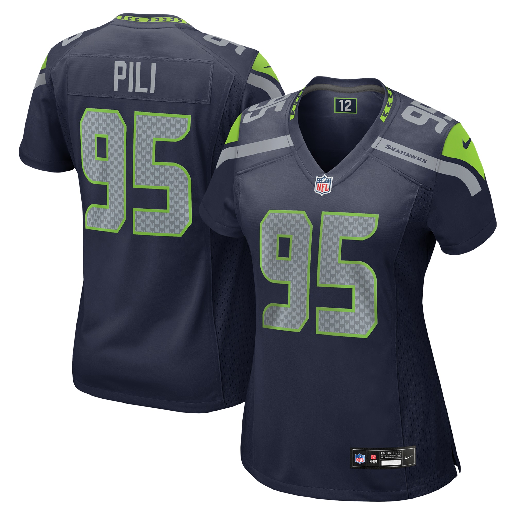 Brandon Pili Seattle Seahawks Game Jersey - Women's