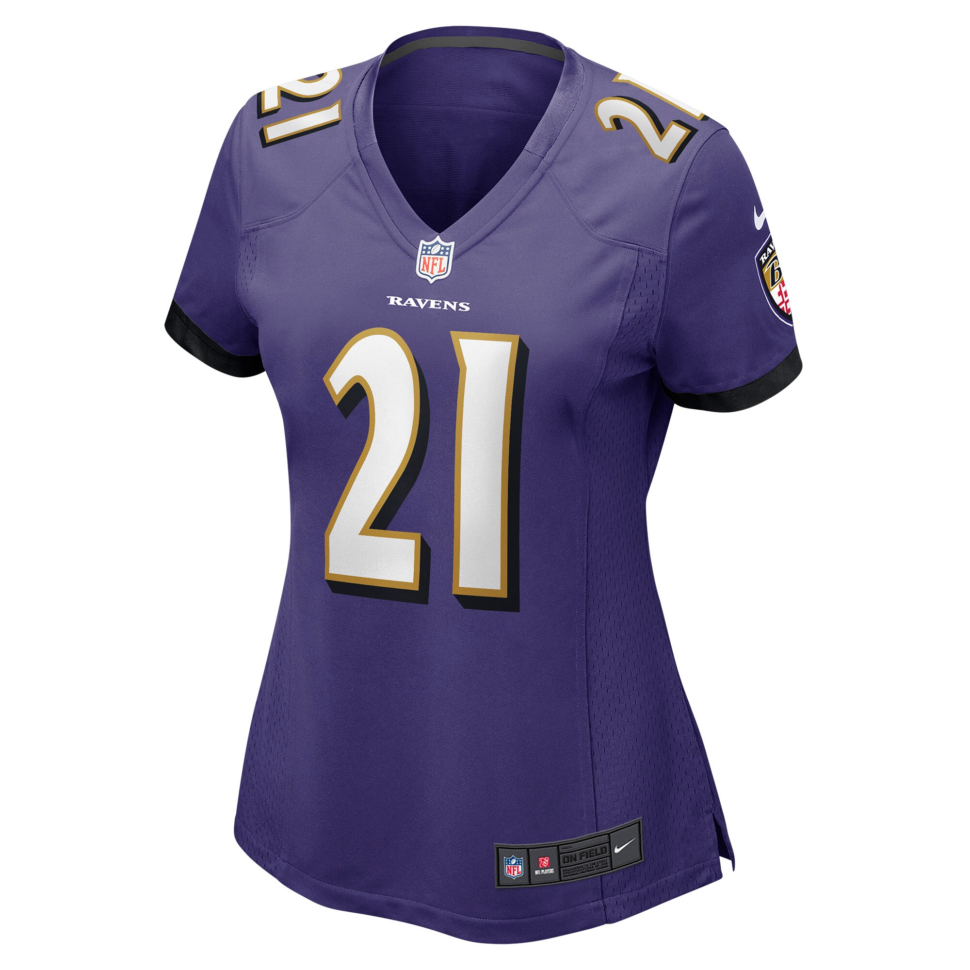 Alternative view of Brandon Stephens Baltimore Ravens Game Jersey - Women's