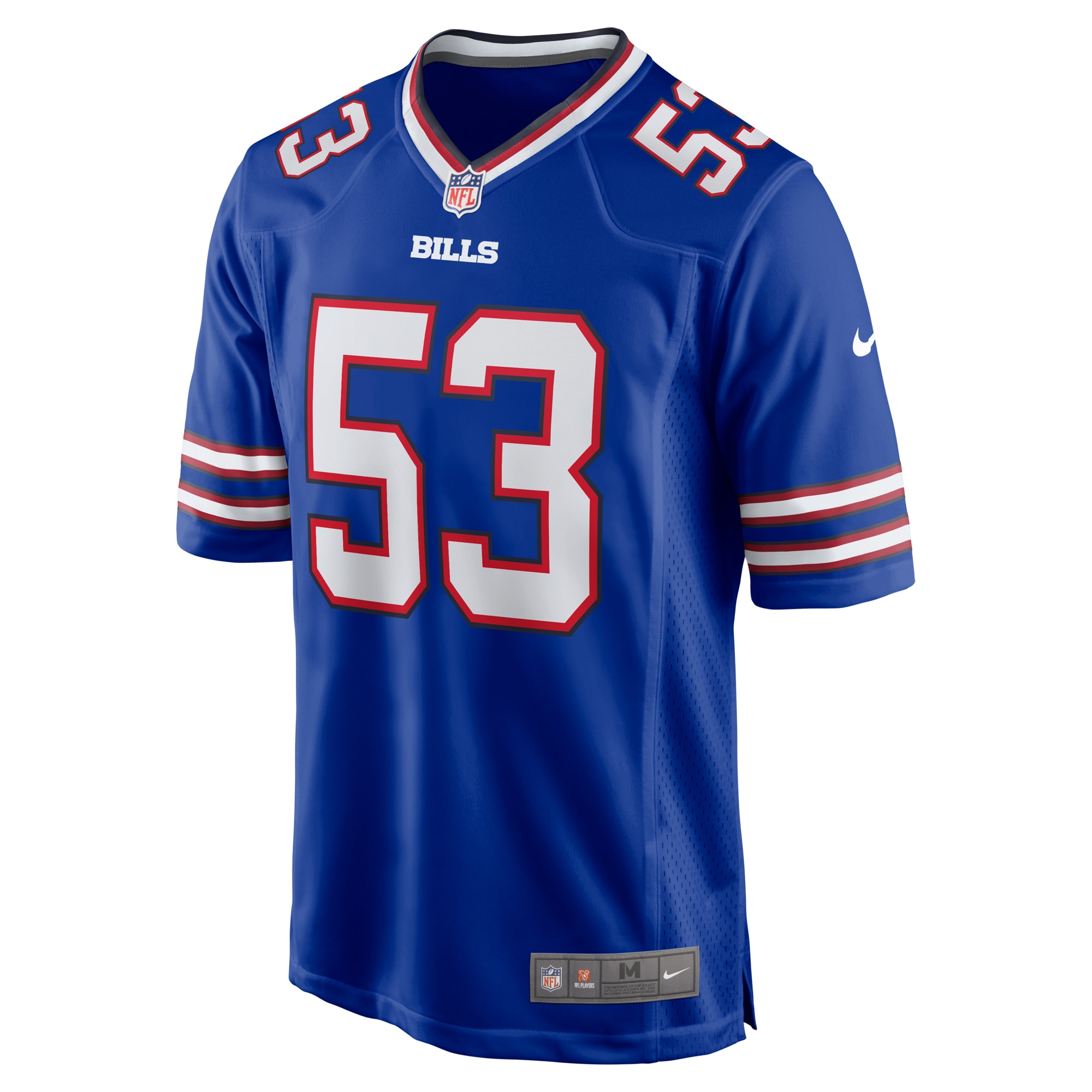 Alternative view of Branson Deen Buffalo Bills Game Jersey - Men's