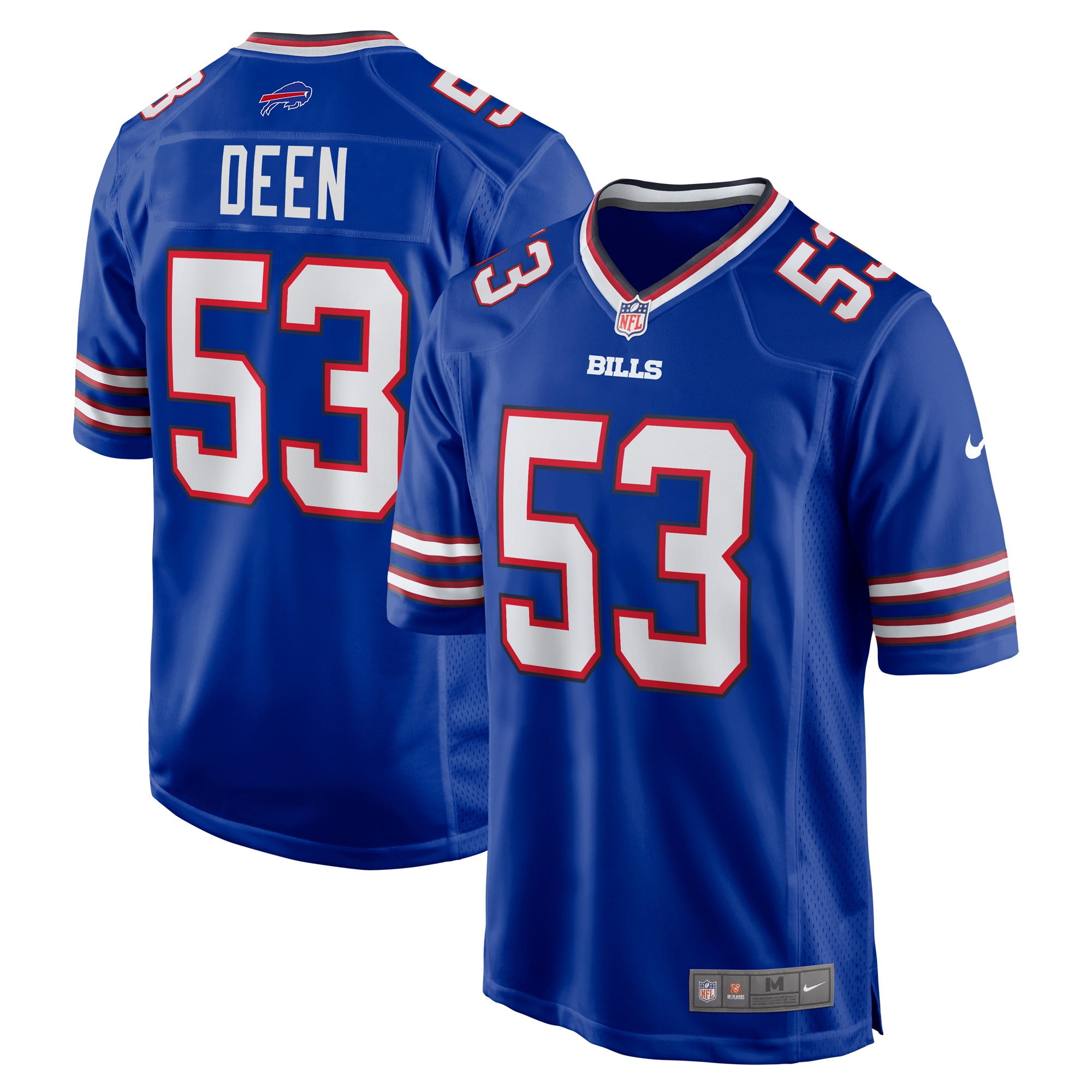 Branson Deen Buffalo Bills Game Jersey - Men's