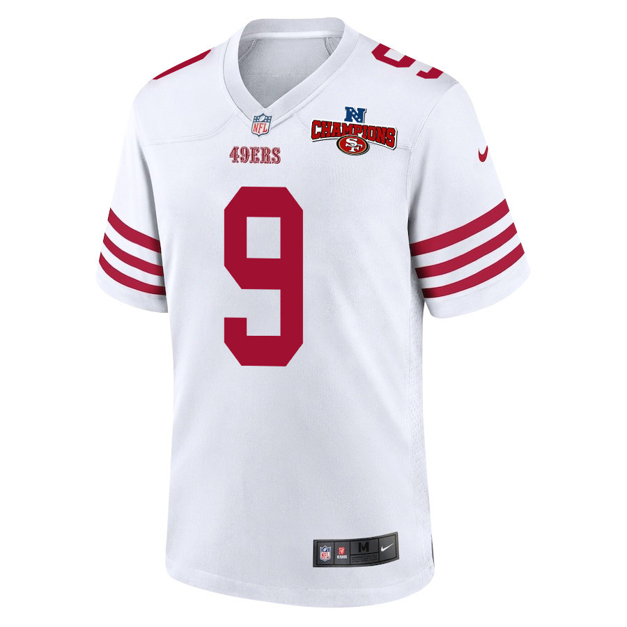 Alternative view of Brayden Willis #9 San Francisco 49ers Game Jersey - Men's | White