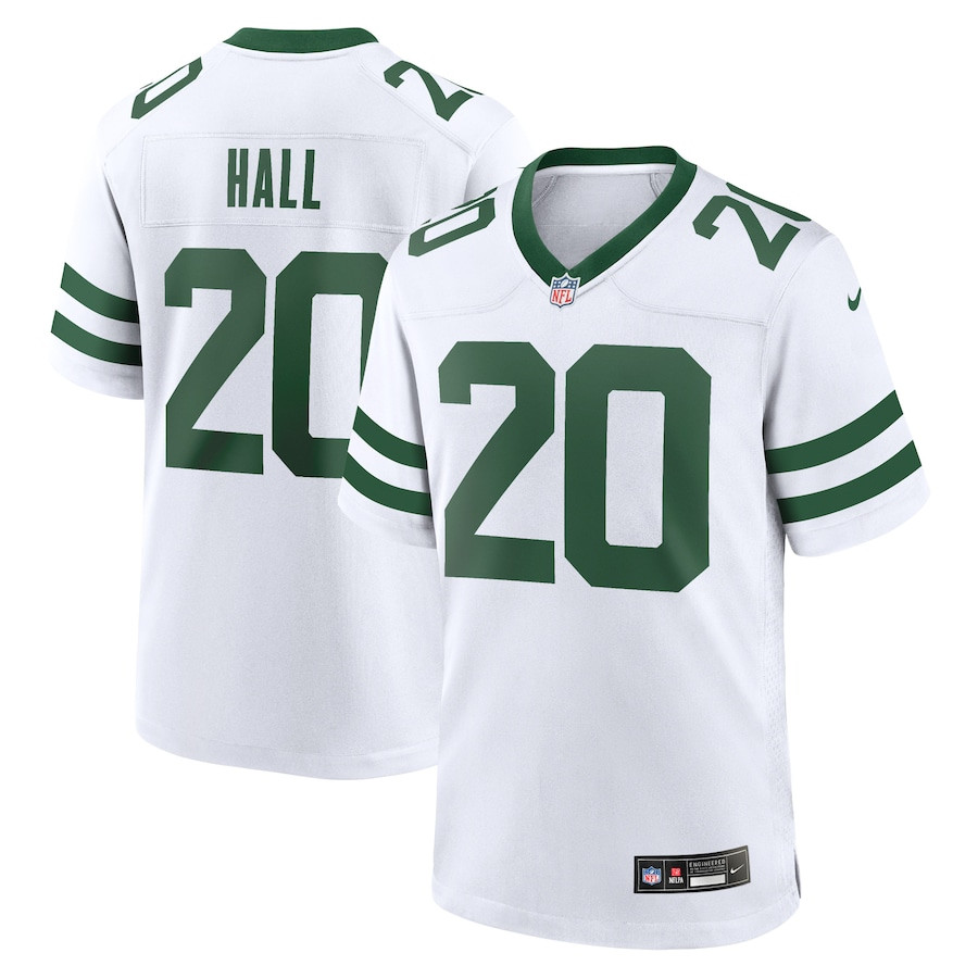 Breece Hall #20 New York Jets Game Jersey - Men's | Legacy White