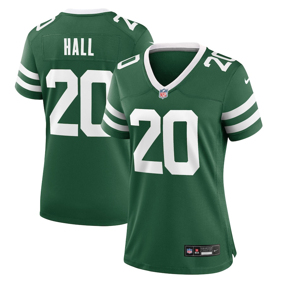 Breece Hall #20 New York Jets Game Jersey - Women's | Legacy Green