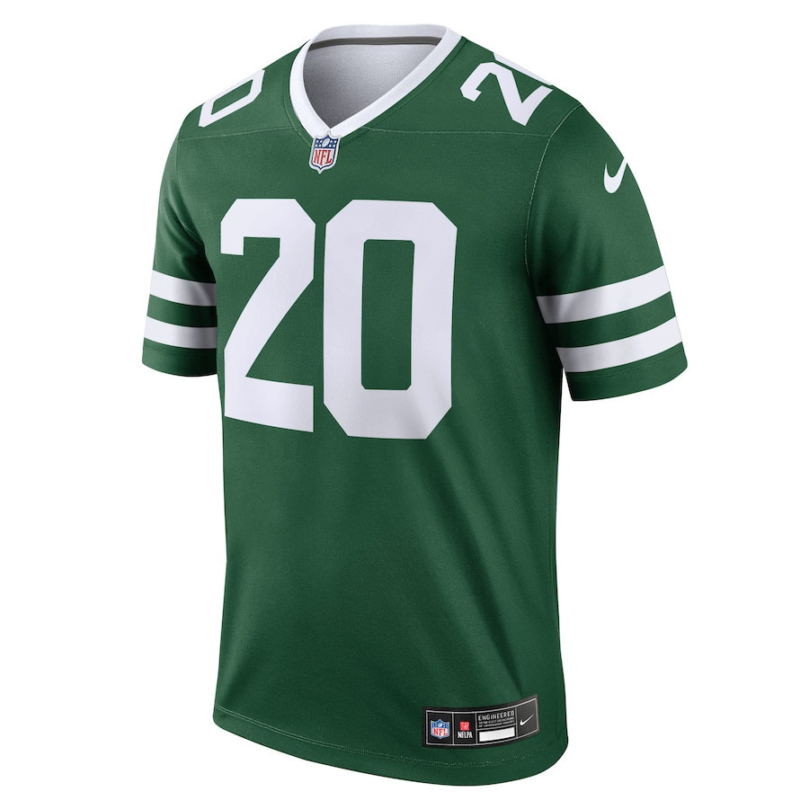 Alternative view of Breece Hall #20 New York Jets Legend Jersey - Men's