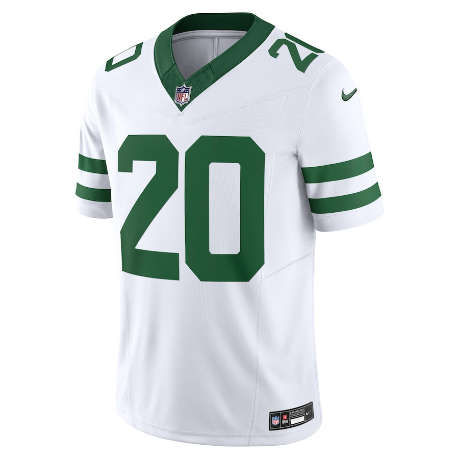 Alternative view of Breece Hall #20 New York Jets Vapor F.U.S.E. Limited Jersey - Men's