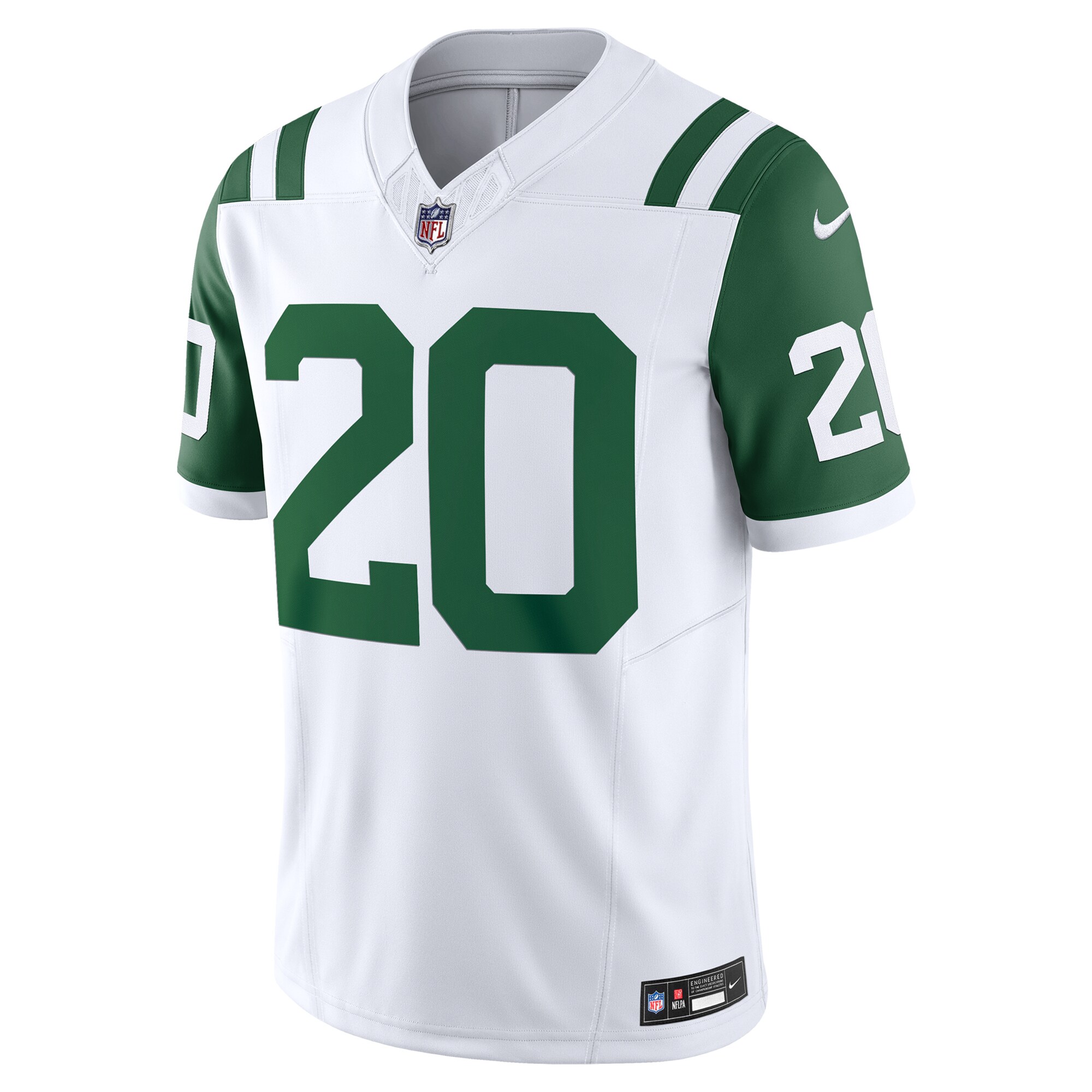 Alternative view of Breece Hall New York Jets Alternate Vapor F.U.S.E. Limited Jersey - Men's