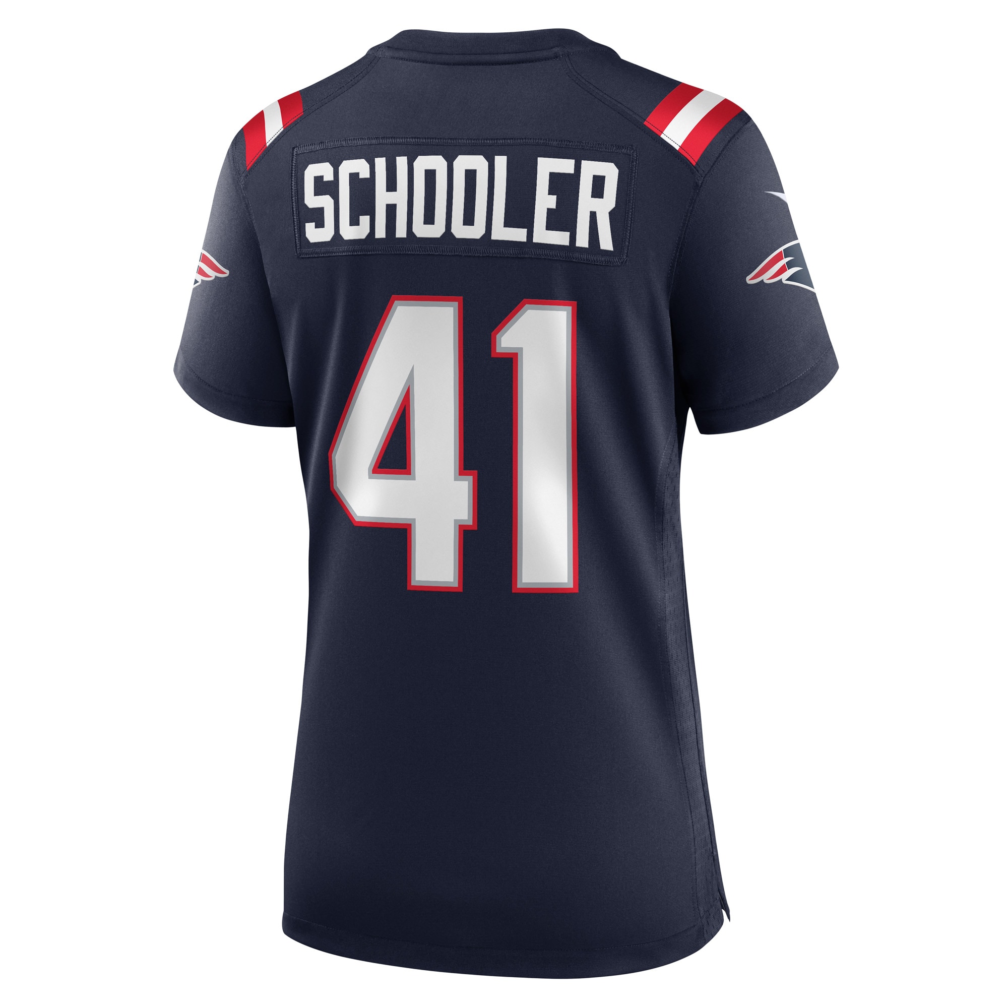 Brenden Schooler New England Patriots Game Jersey - Women's - Image 3