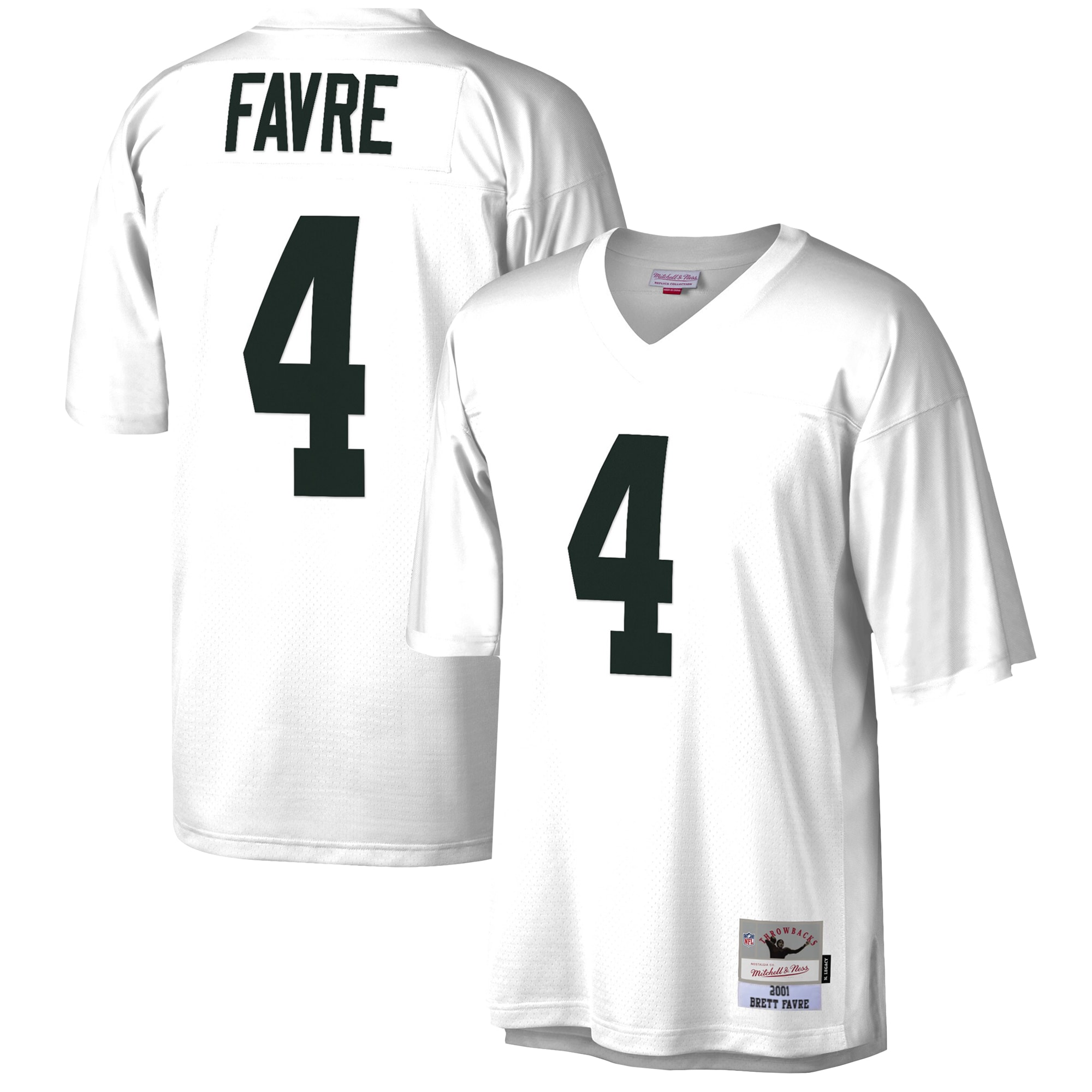 Brett Favre Mitchell & Ness Green Bay Packers Game Jersey - Men's