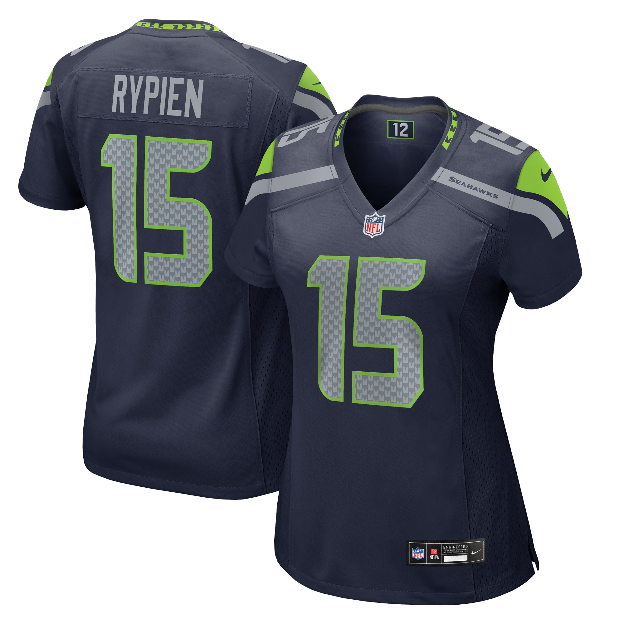 Brett Rypien Seattle Seahawks Game Jersey - Women's