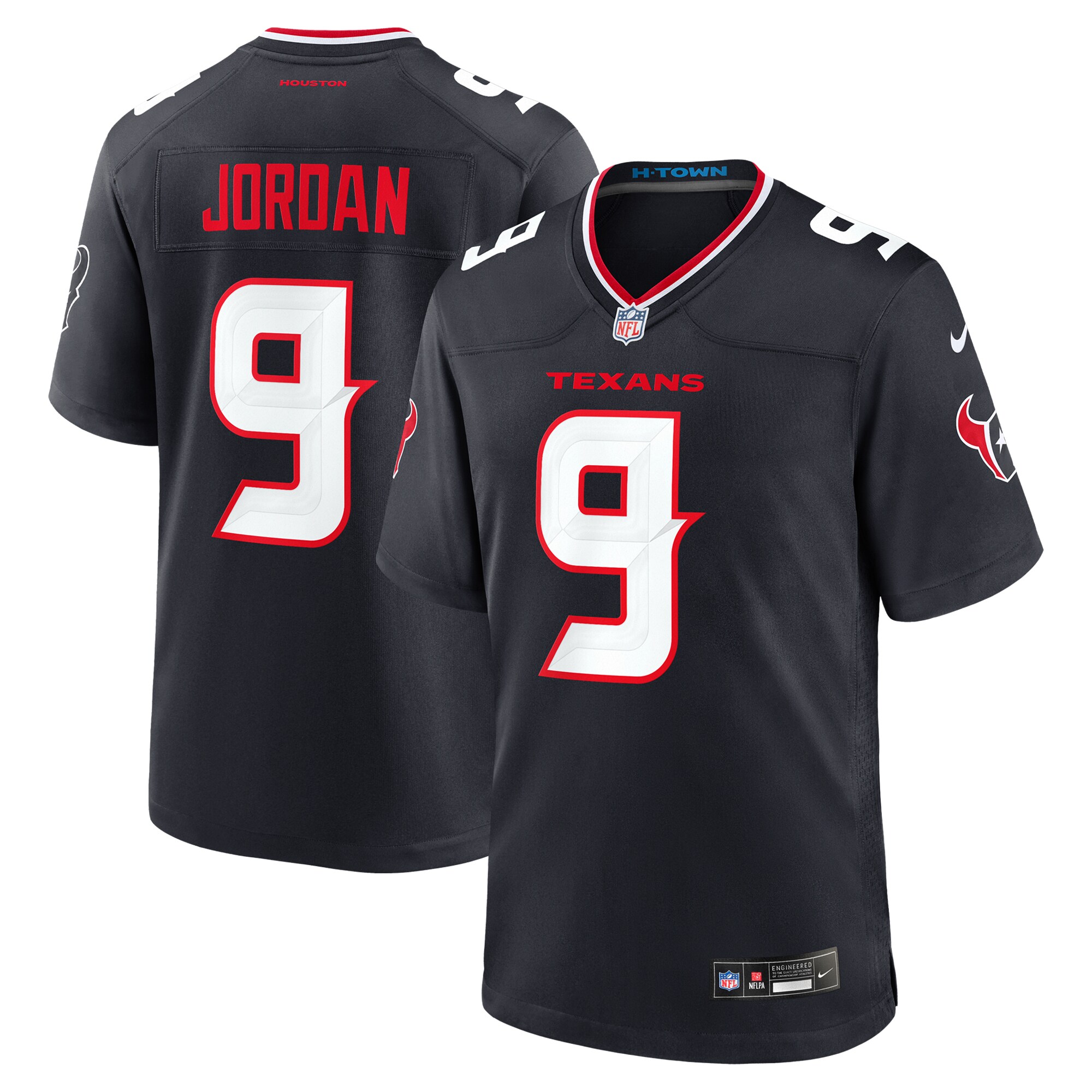 Brevin Jordan Houston Texans Game Jersey - Men's