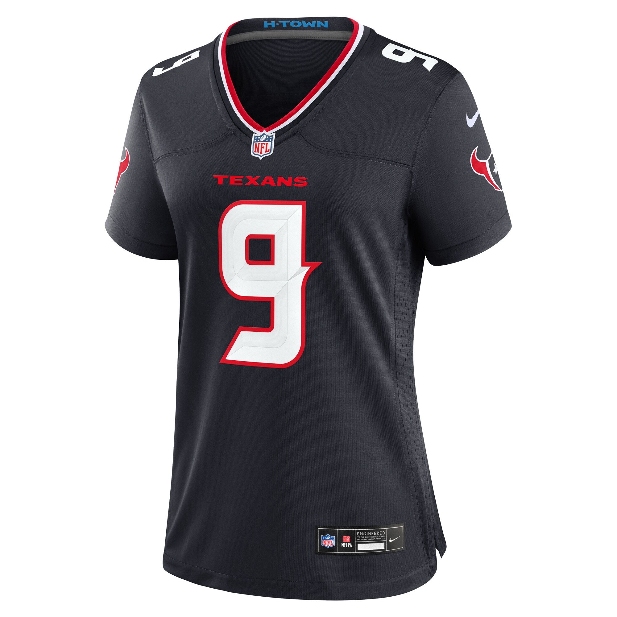 Alternative view of Brevin Jordan Houston Texans Game Jersey - Women's