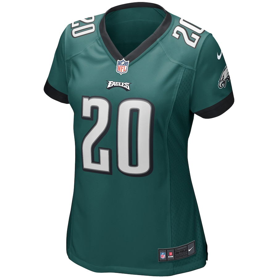 Alternative view of Brian Dawkins #20 Philadelphia Eagles Game Jersey - Women's | Midnight Green
