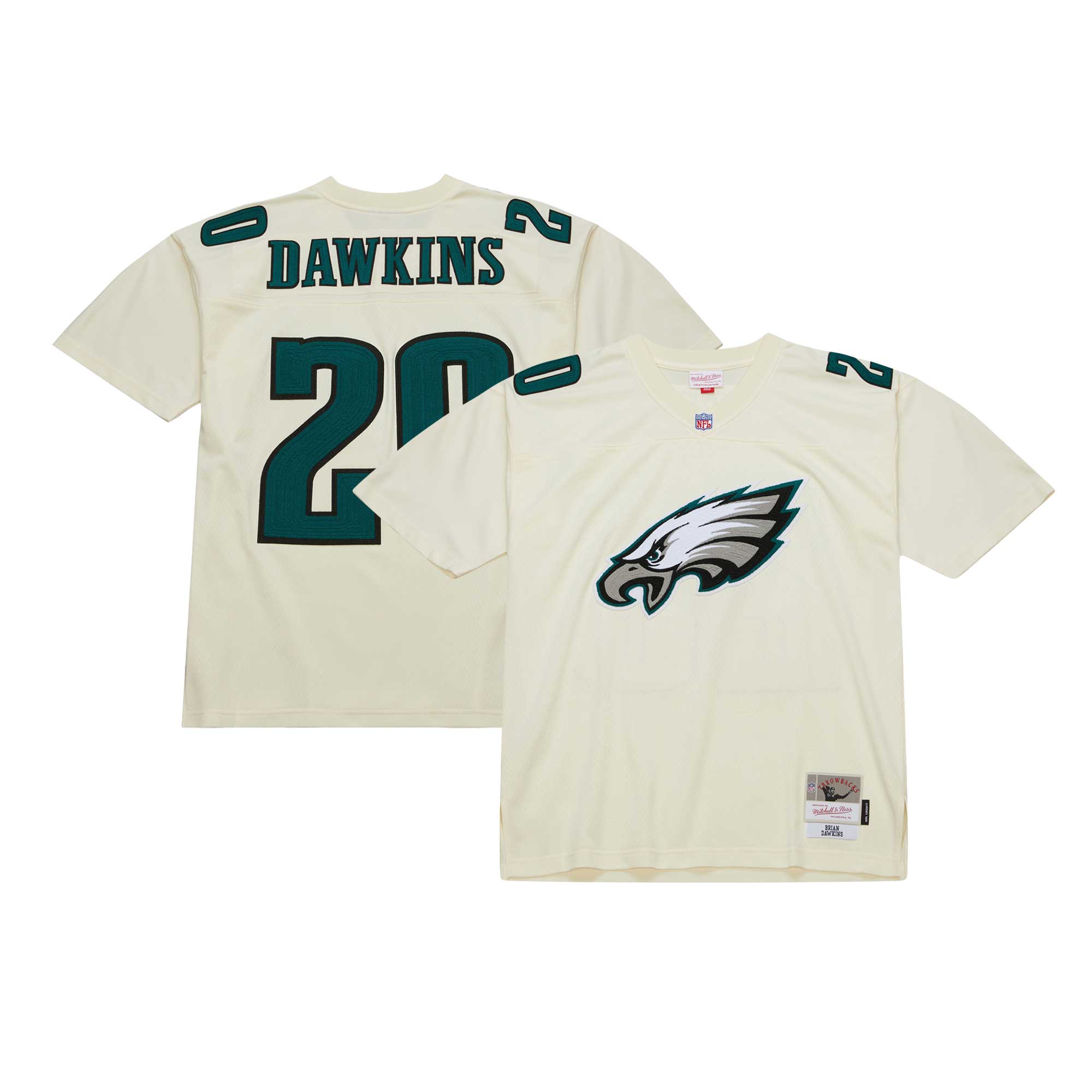 Brian Dawkins Mitchell & Ness Philadelphia Eagles Game Jersey - Men's