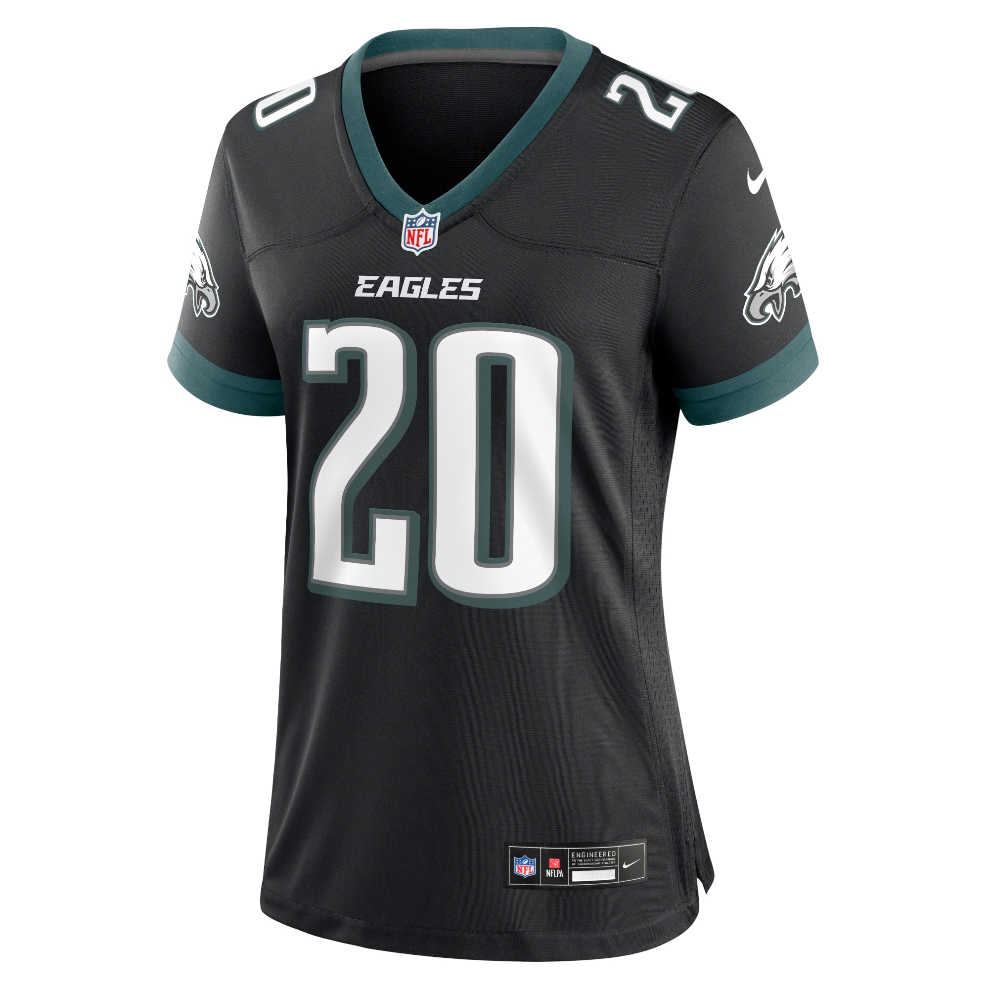 Alternative view of Brian Dawkins Philadelphia Eagles Alternate Game Jersey - Women's
