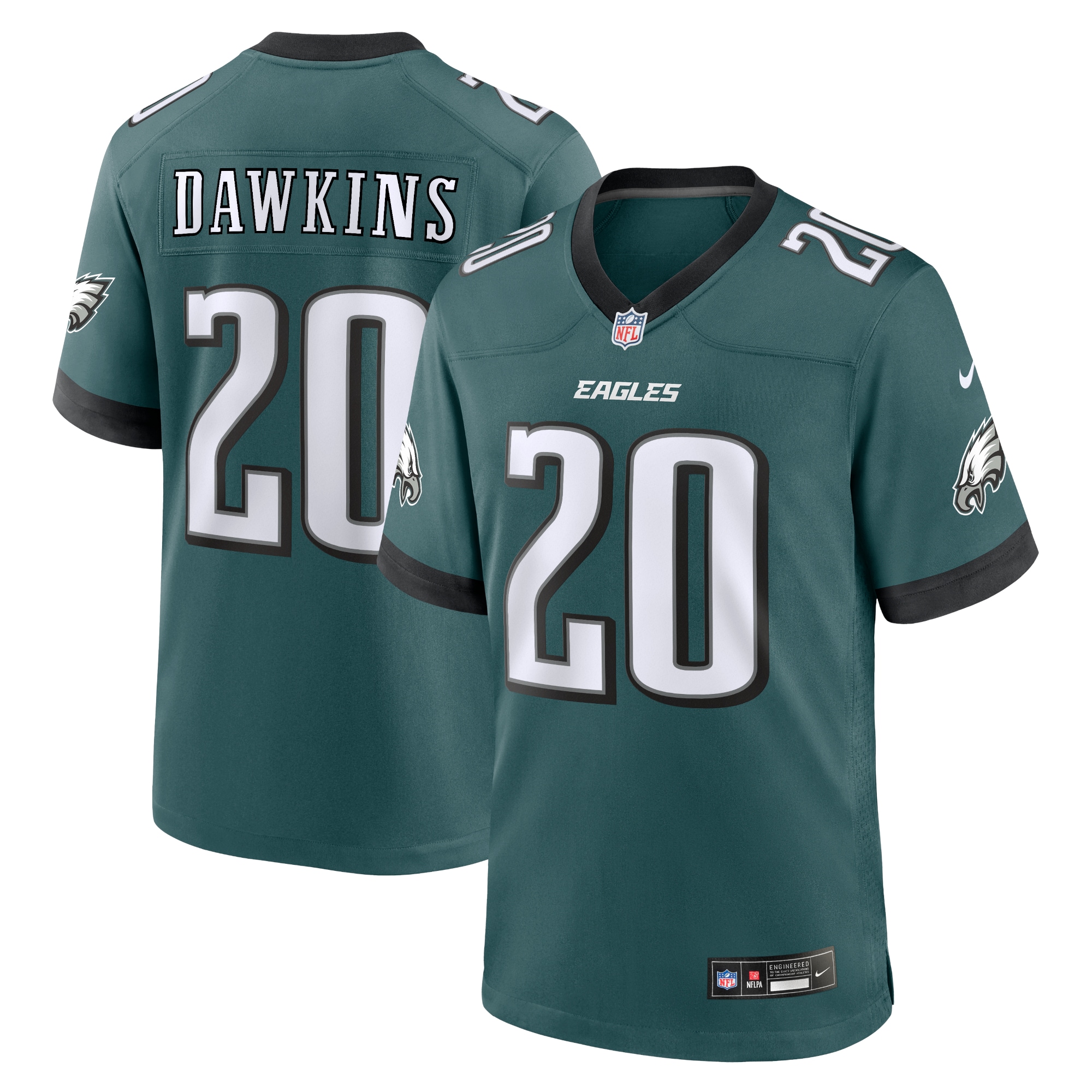 Brian Dawkins Philadelphia Eagles Game Jersey - Men's