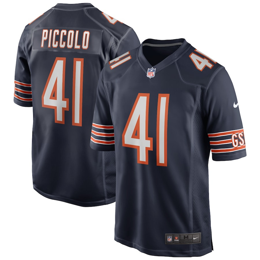 Brian Piccolo #41 Chicago Bears Game Jersey - Men's | Navy