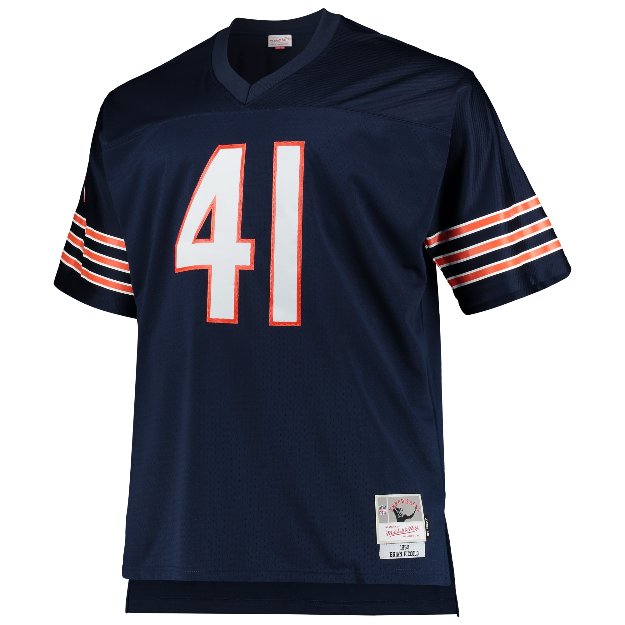 Alternative view of Brian Piccolo Mitchell & Ness Chicago Bears Retired Player Game Jersey - Men's