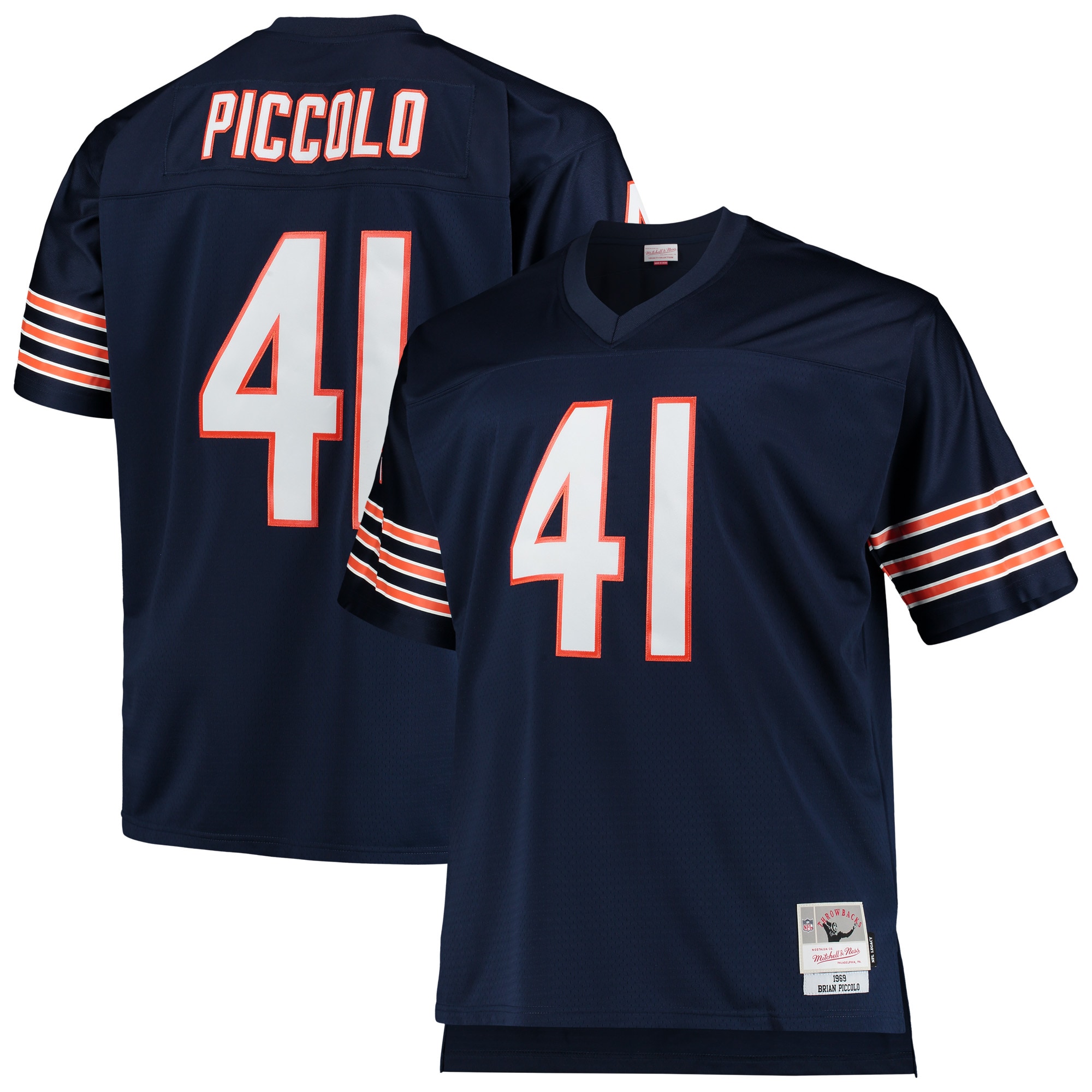 Brian Piccolo Mitchell & Ness Chicago Bears Retired Player Game Jersey - Men's