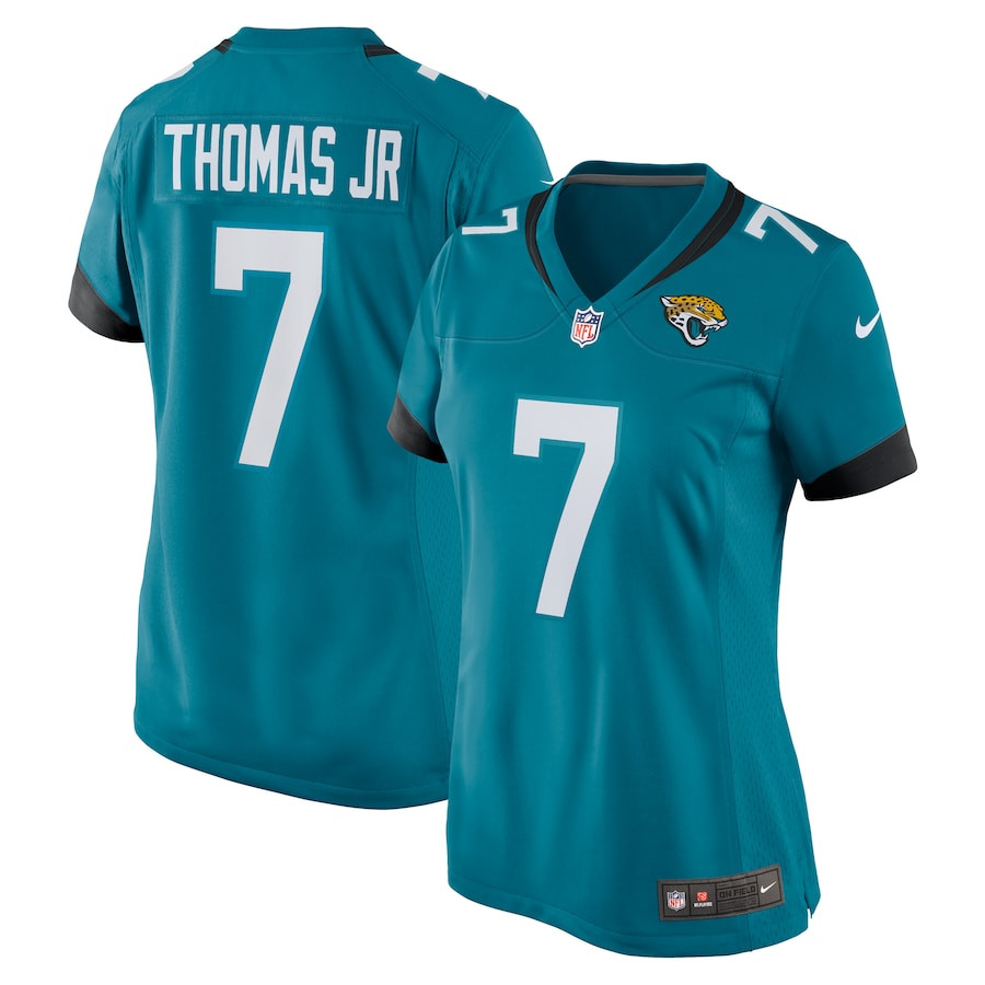Brian Thomas Jr. #7 Jacksonville Jaguars Game Jersey - Women's | Teal