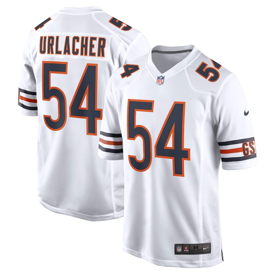 Brian Urlacher #54 Chicago Bears Game Jersey - Men's | White