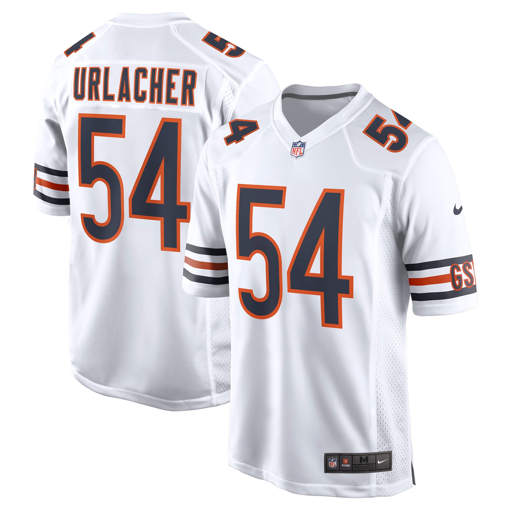 Brian Urlacher Chicago Bears Retired Player Game Jersey - Men's